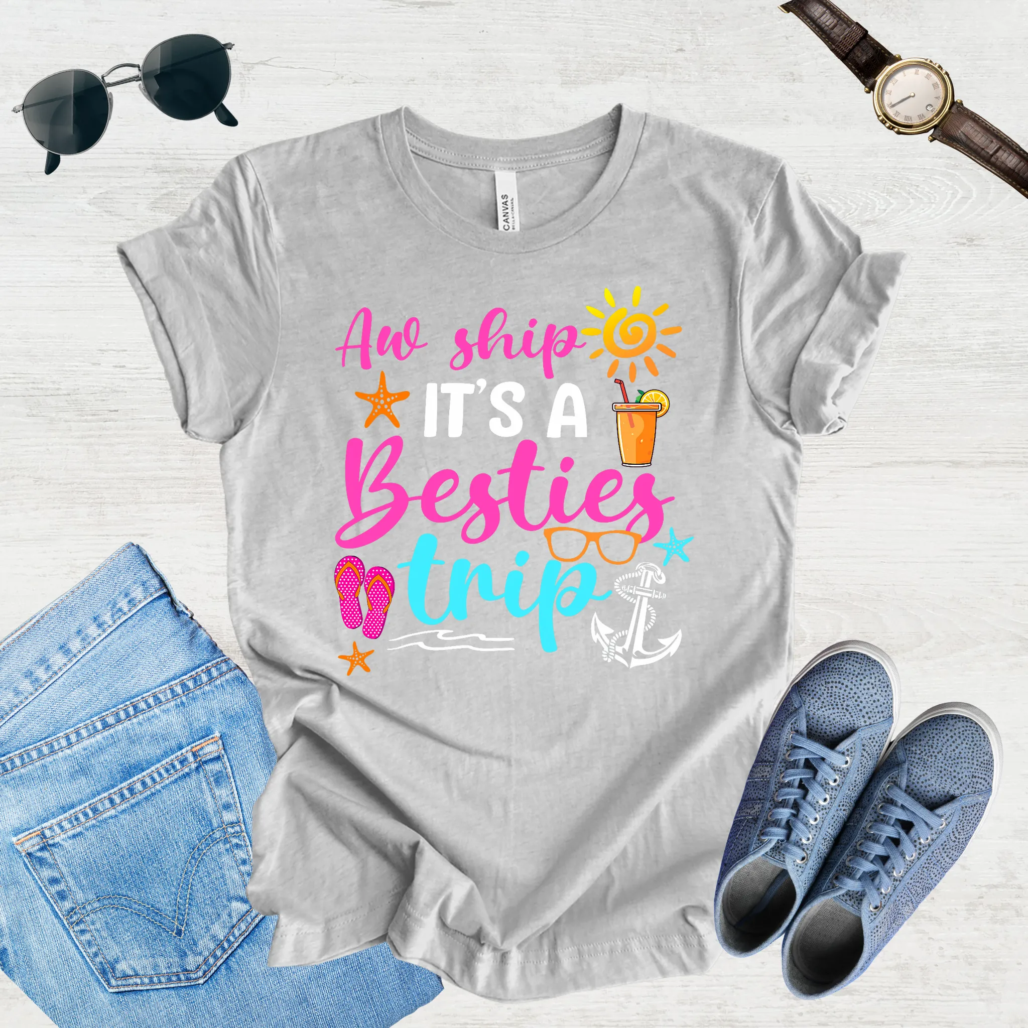 Besties on Tour – Girls Trip Tee