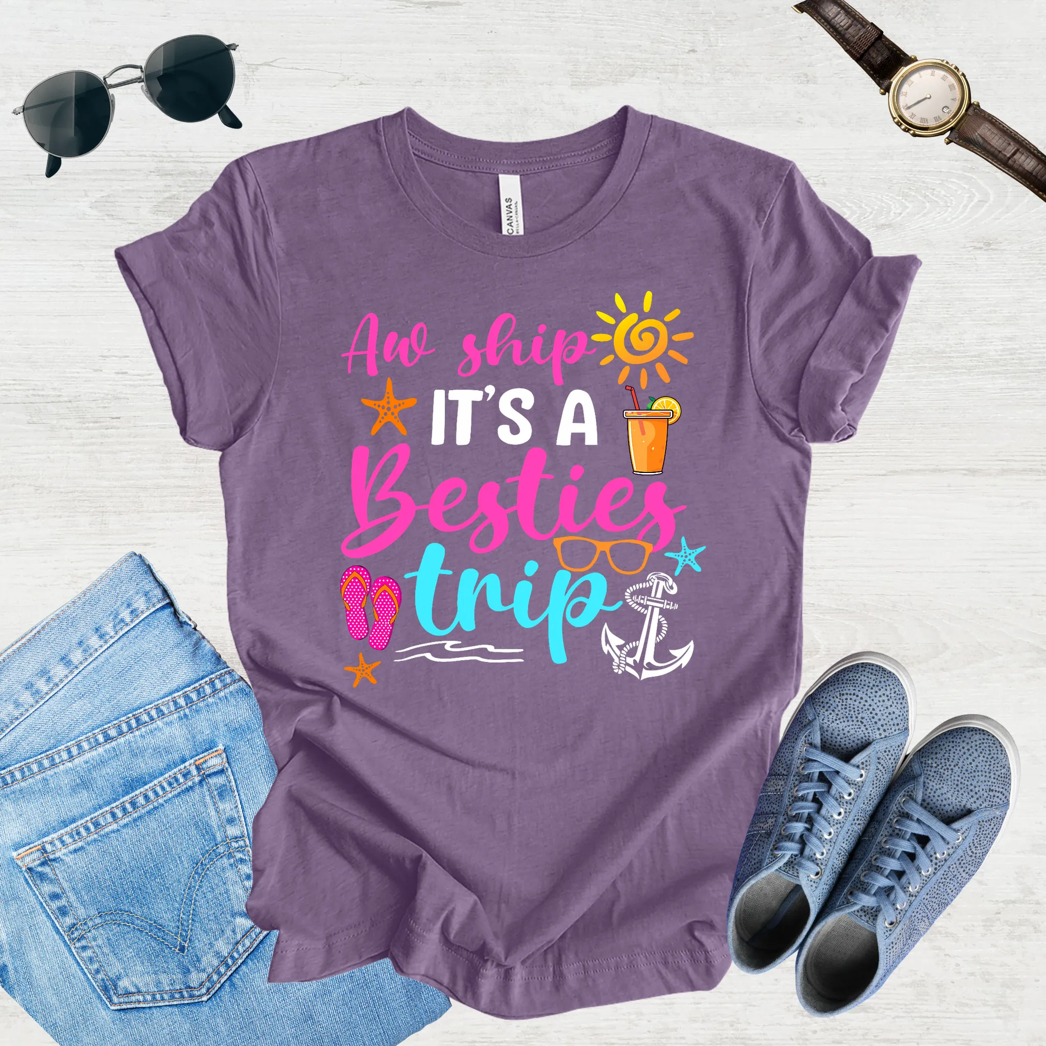 Besties on Tour – Girls Trip Tee