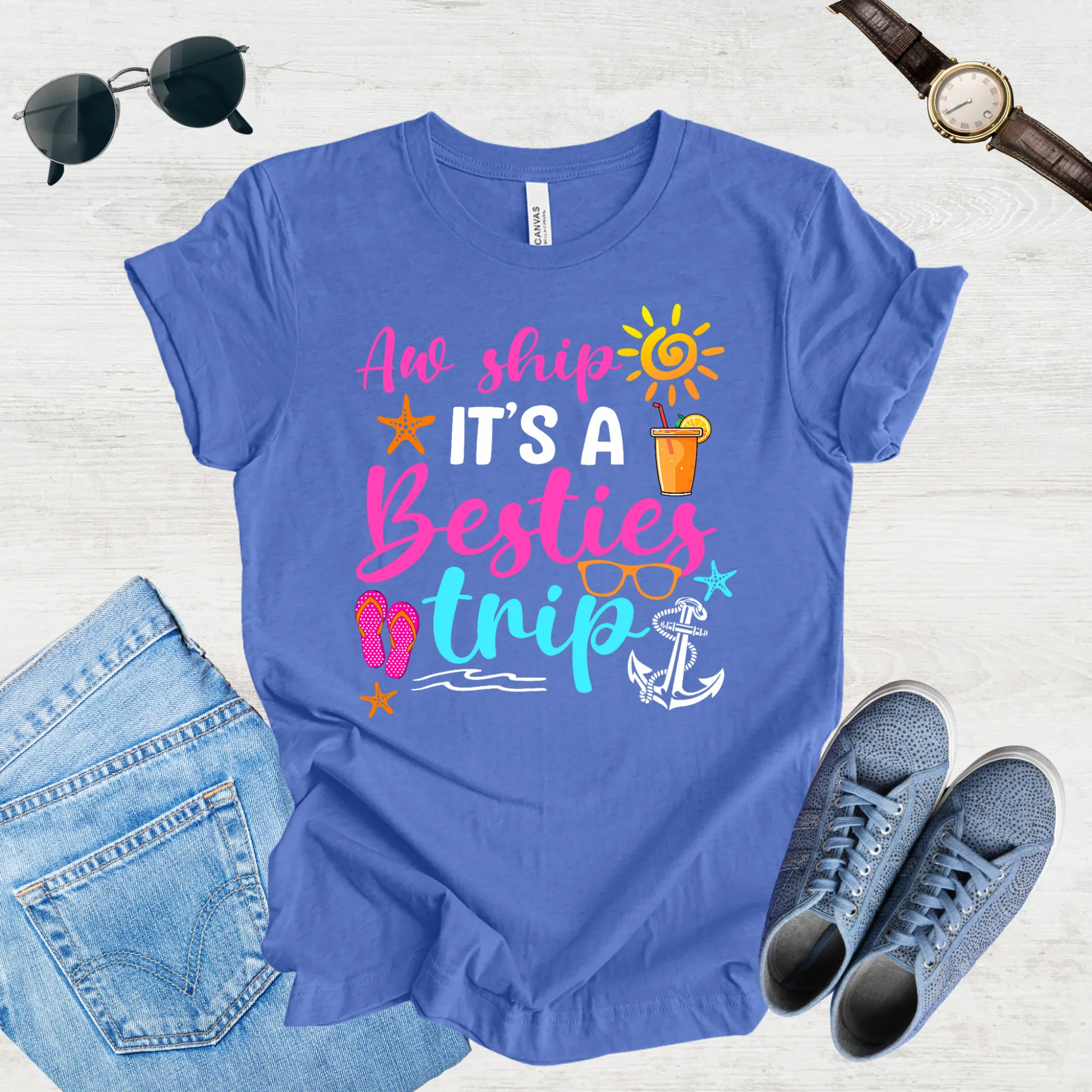 Besties on Tour – Girls Trip Tee