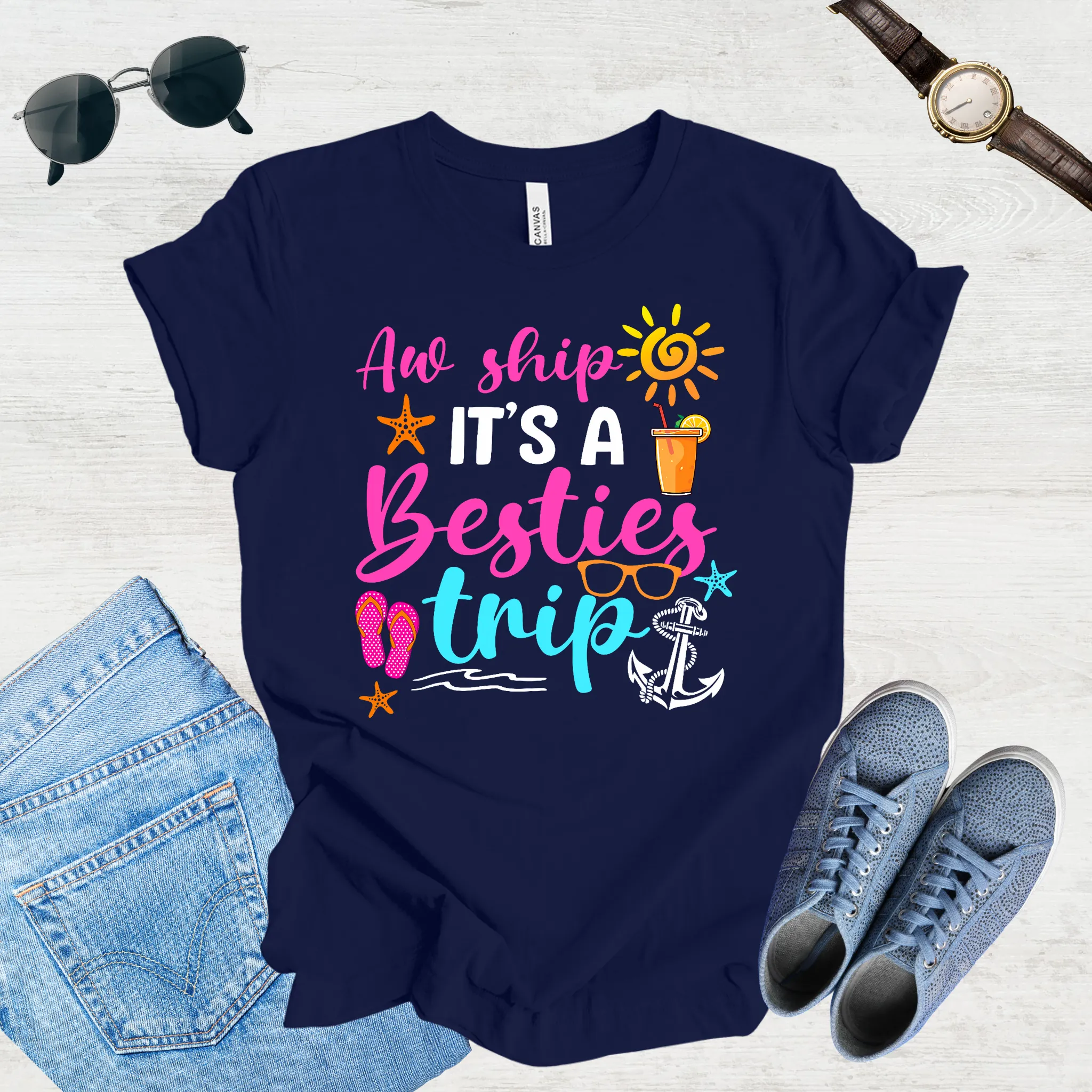 Besties on Tour – Girls Trip Tee