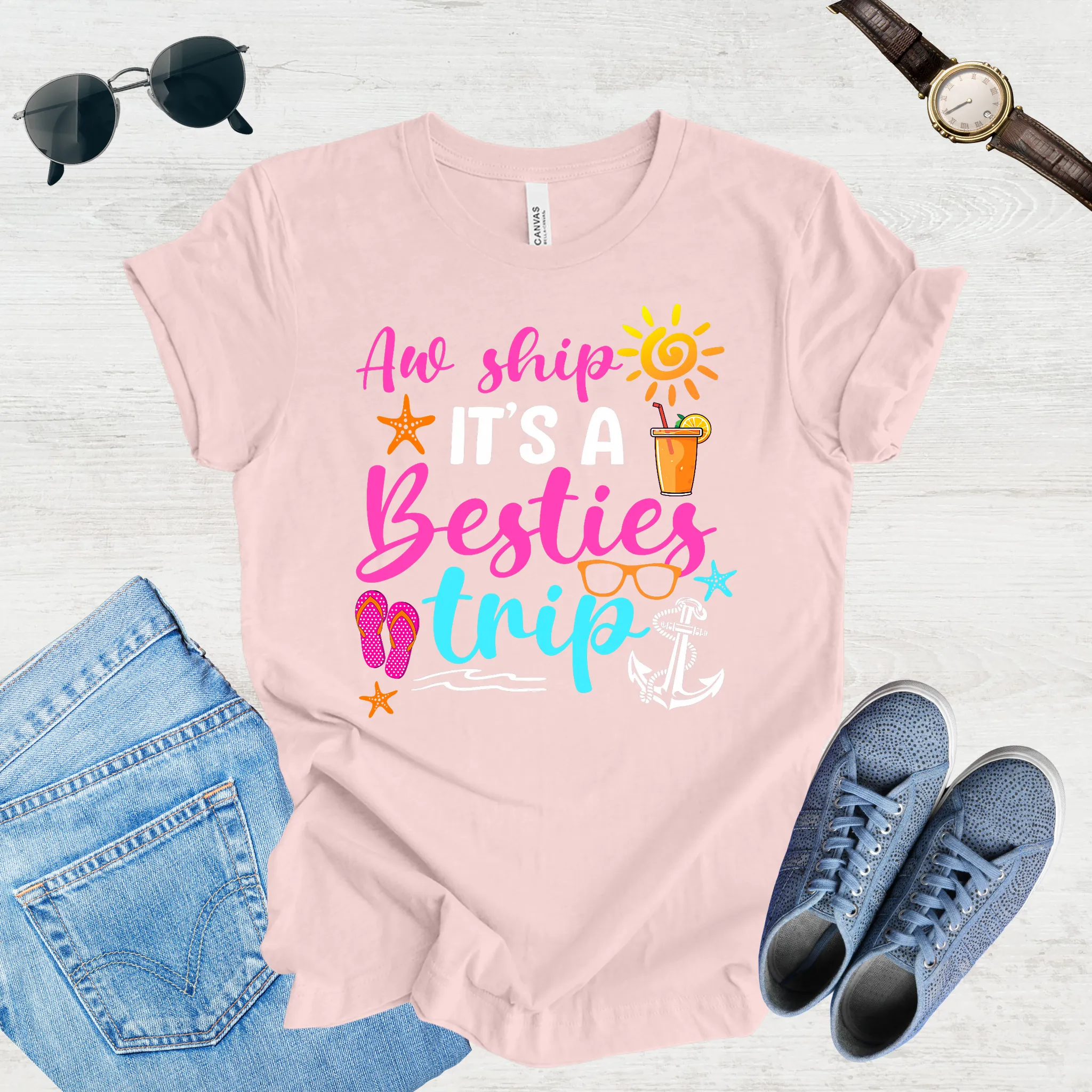 Besties on Tour – Girls Trip Tee