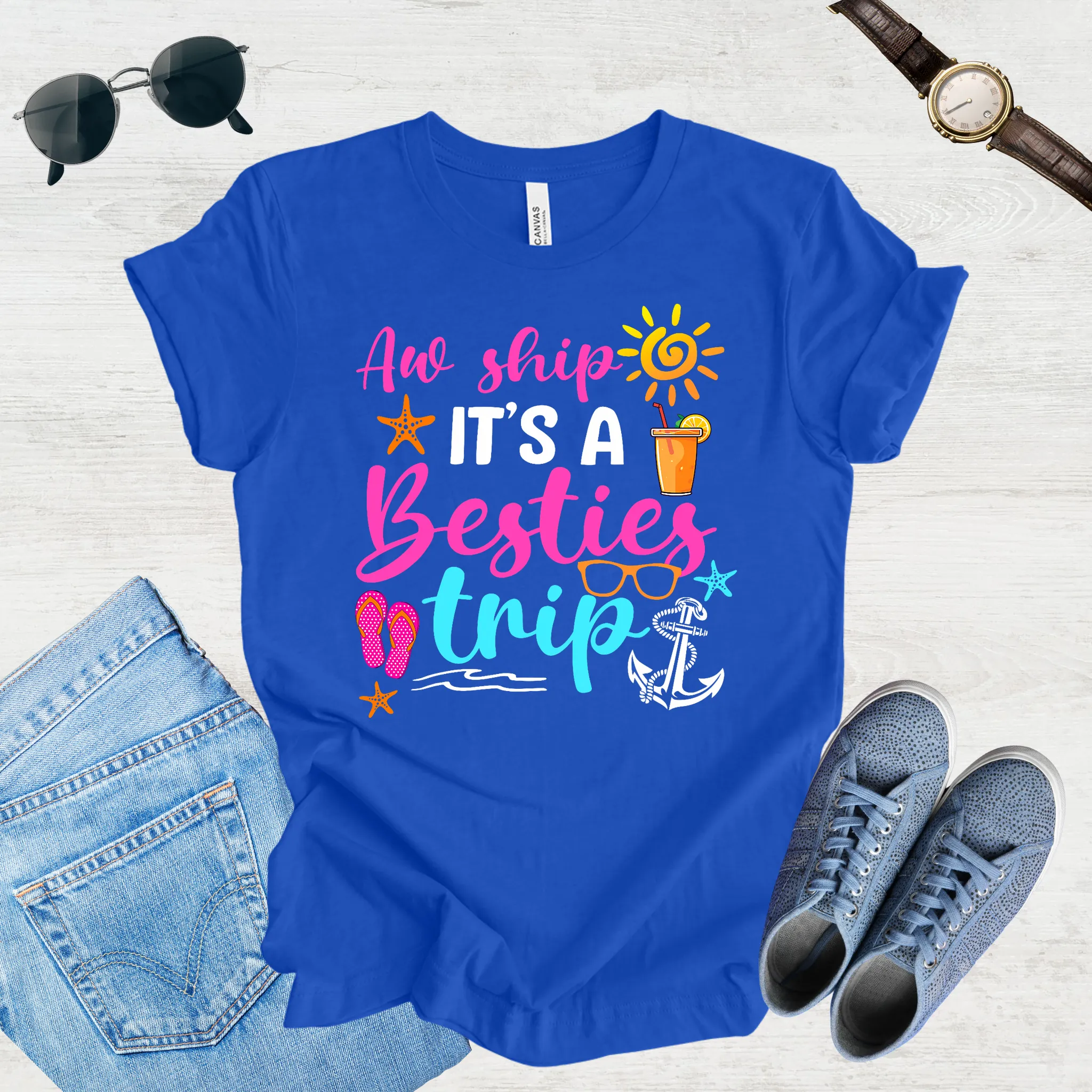 Besties on Tour – Girls Trip Tee