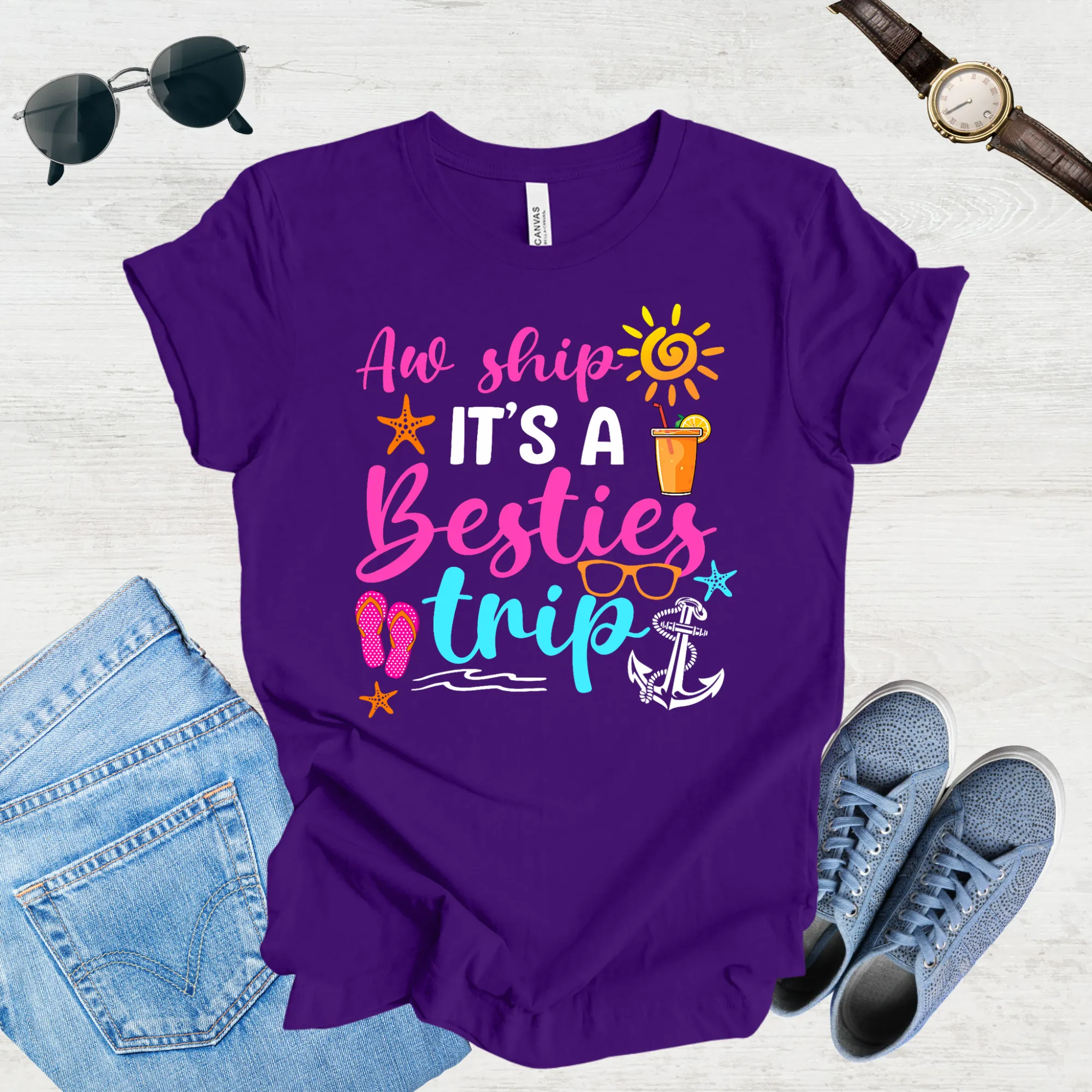 Besties on Tour – Girls Trip Tee