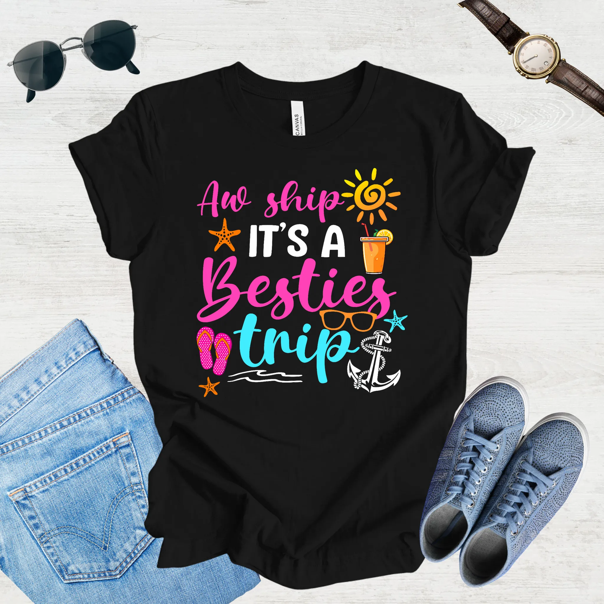 Besties on Tour – Girls Trip Tee
