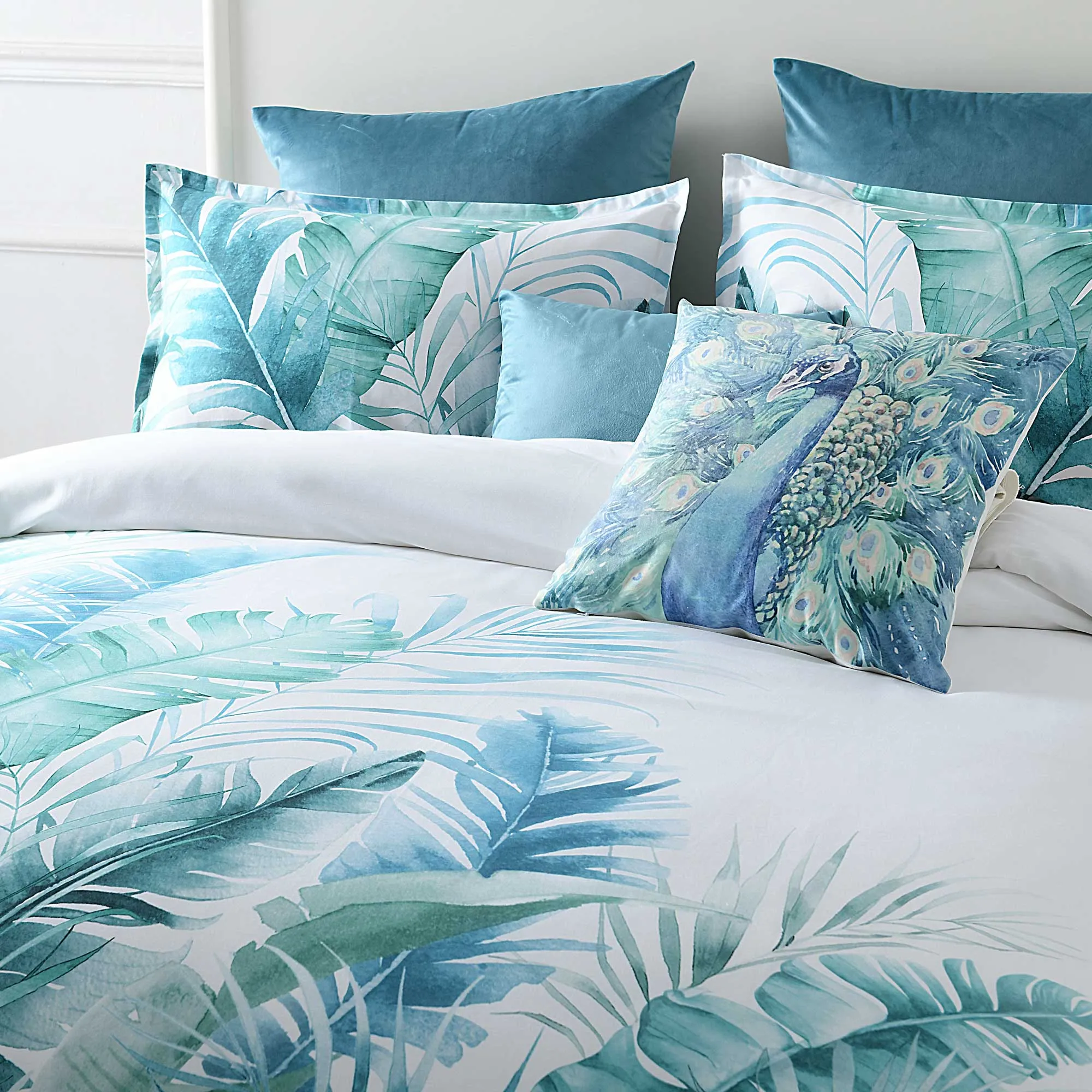 Bianca Bedding DAINTREE QUILT COVER SET WHITE