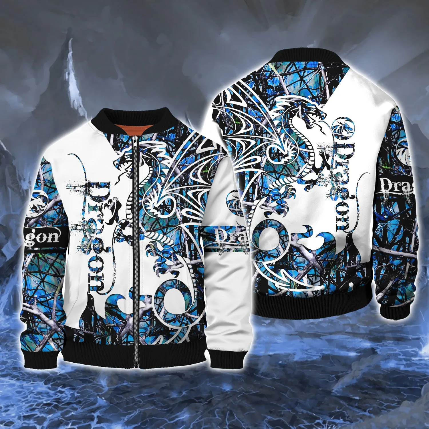 Blue Dragon Tattoo 3D Full Print Shirts