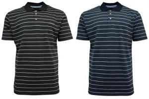 Blue Horizon Poly Cotton Polo