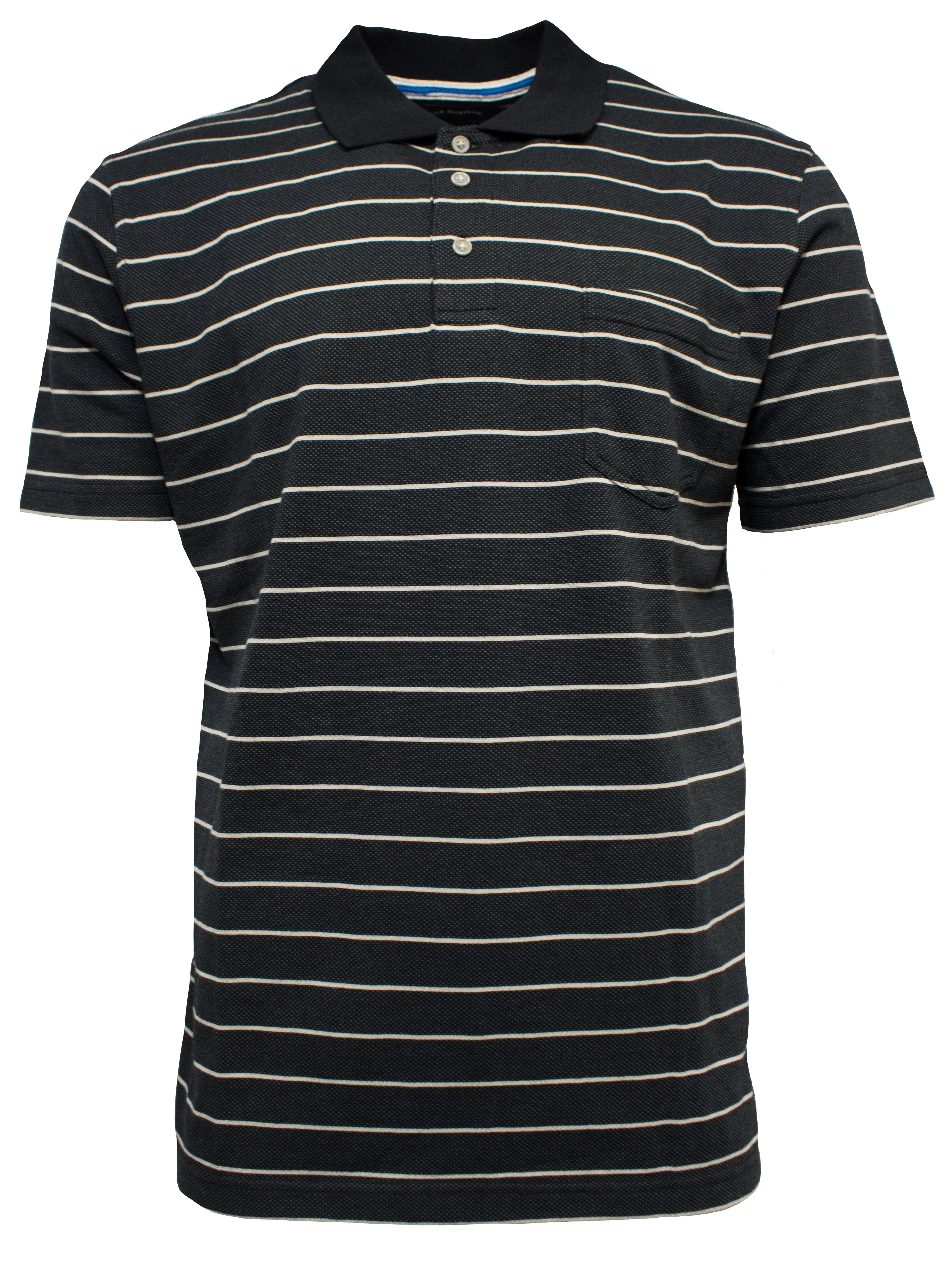 Blue Horizon Poly Cotton Polo