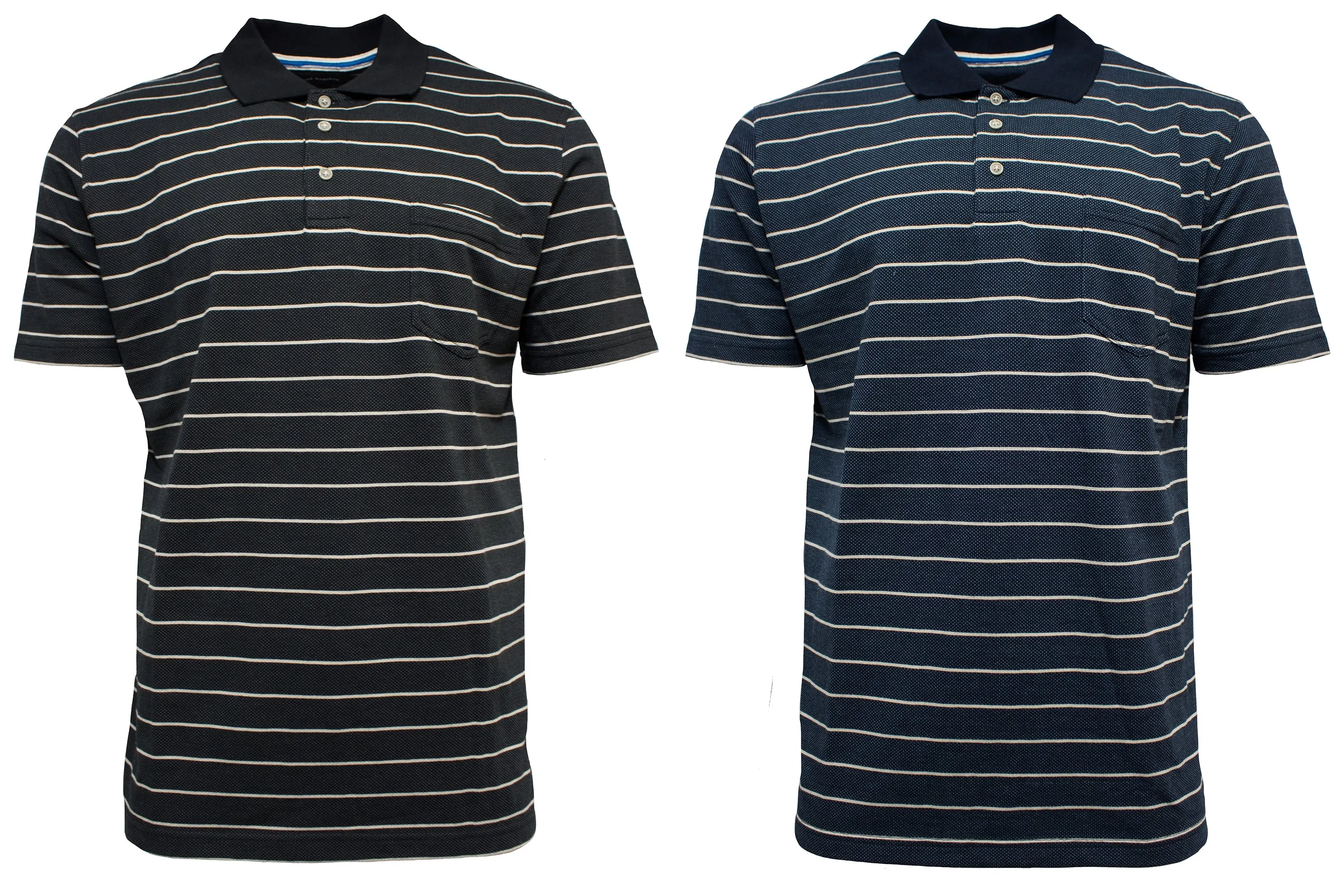 Blue Horizon Poly Cotton Polo