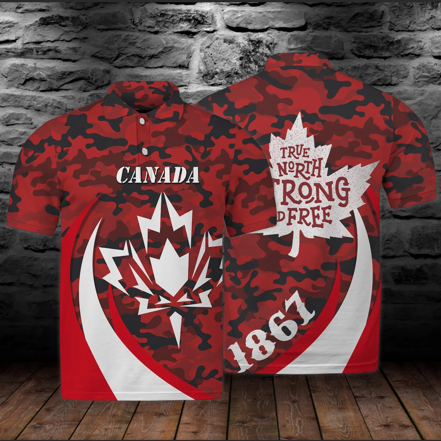 Canada Day 3D Full Print