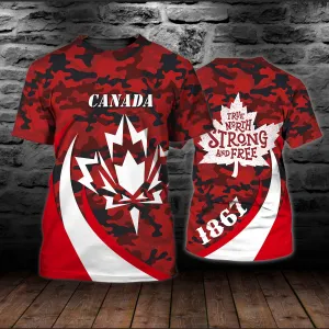 Canada Day 3D Full Print