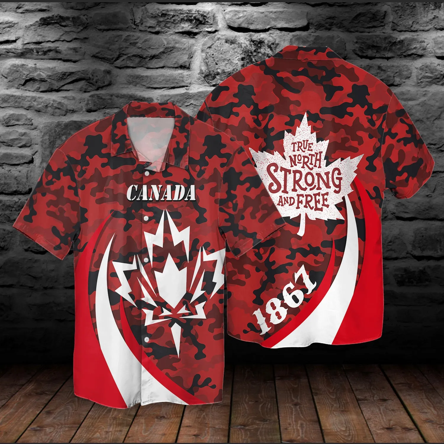 Canada Day 3D Full Print