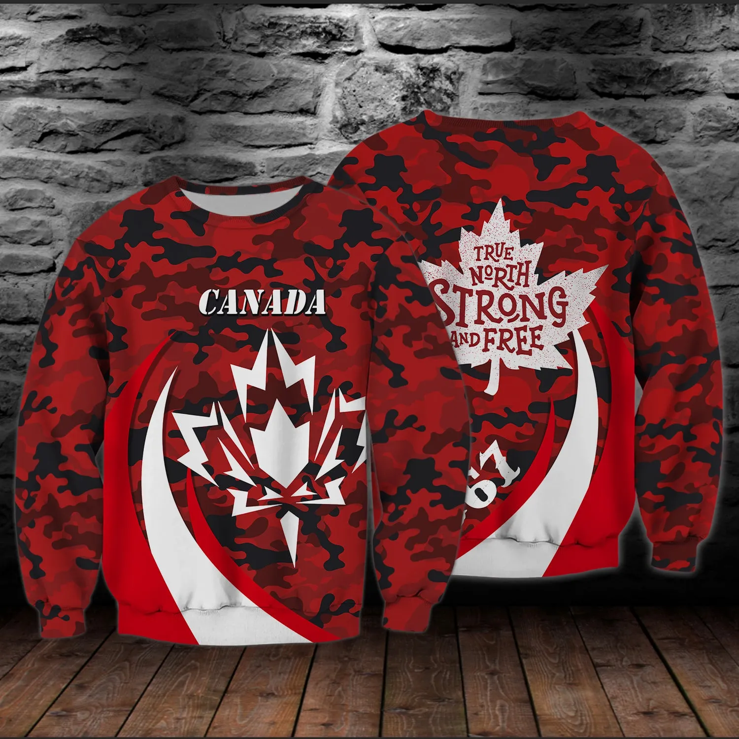 Canada Day 3D Full Print
