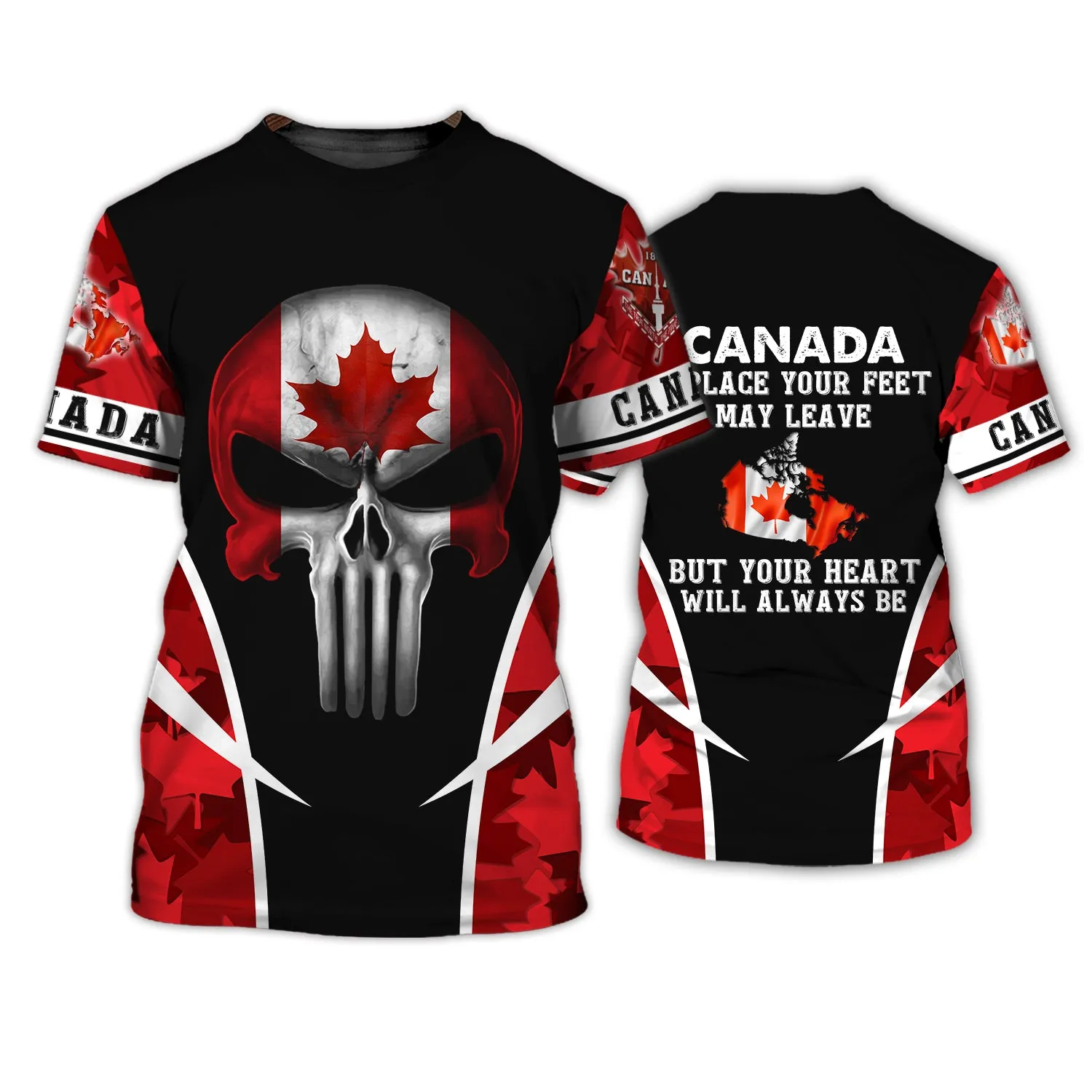 Canada Your Heart Will Always Be - 3D Full Print