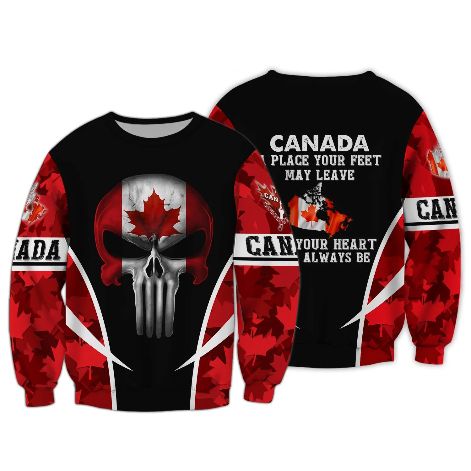 Canada Your Heart Will Always Be - 3D Full Print