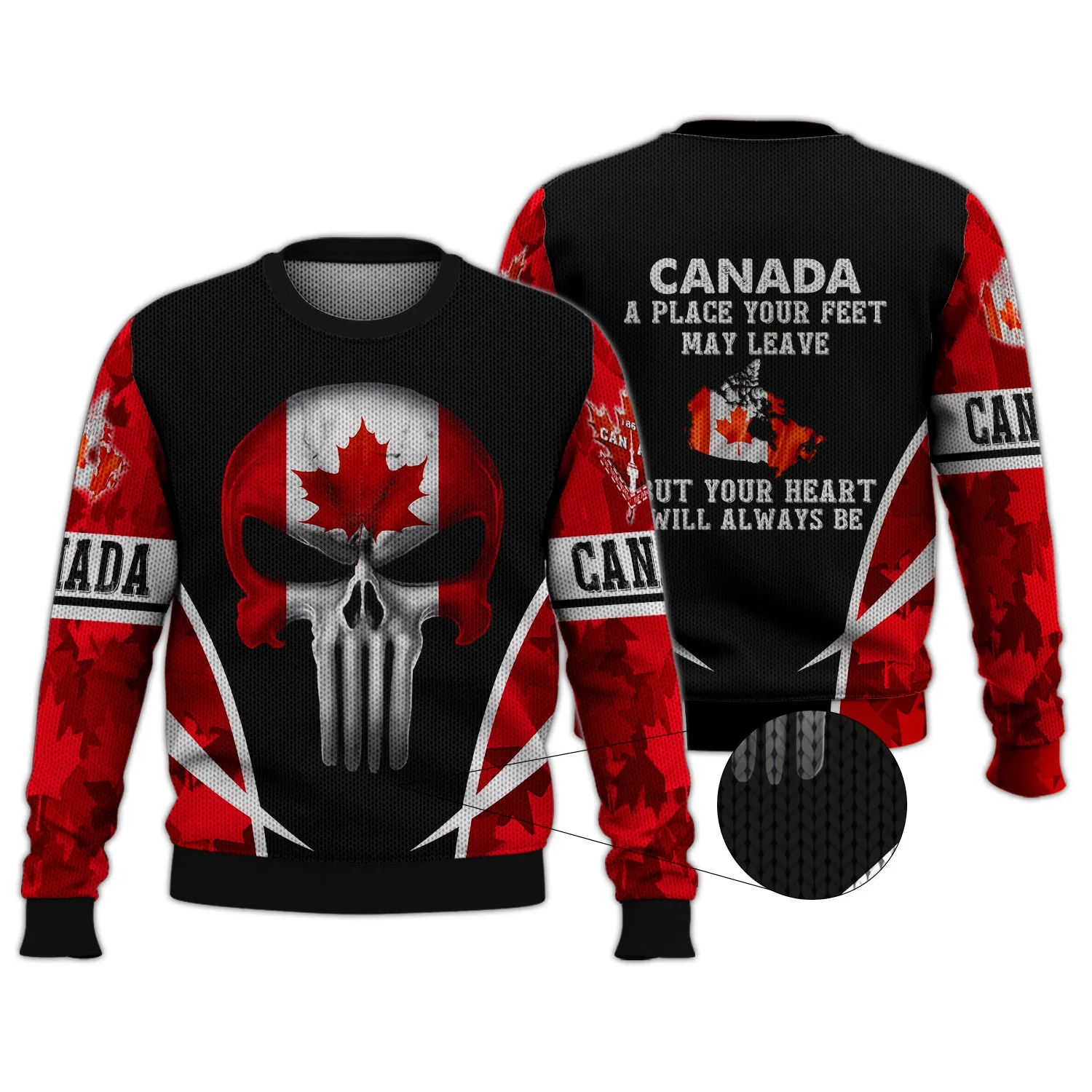 Canada Your Heart Will Always Be - 3D Full Print