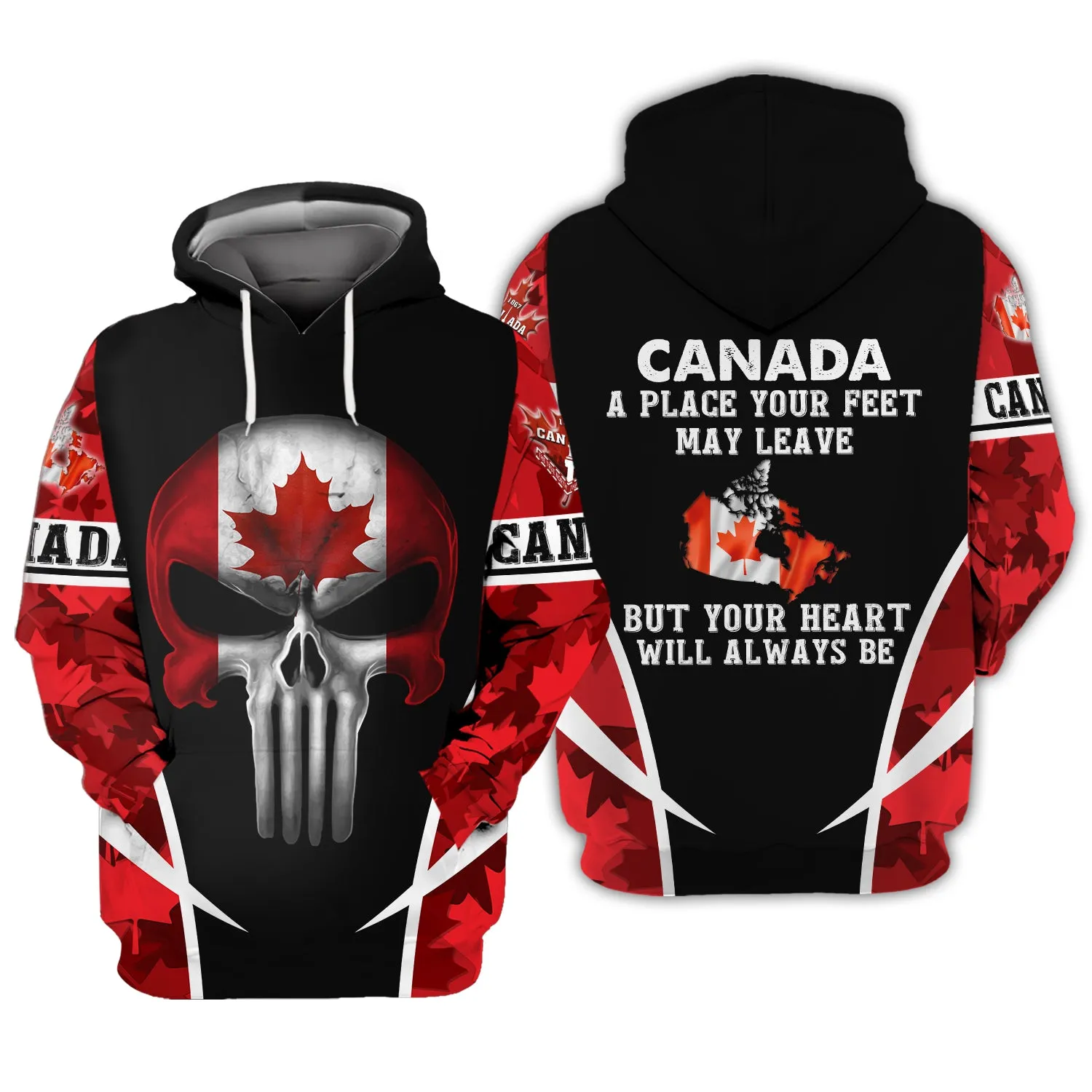 Canada Your Heart Will Always Be - 3D Full Print