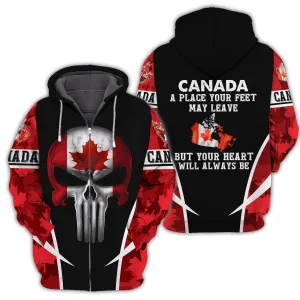 Canada Your Heart Will Always Be - 3D Full Print