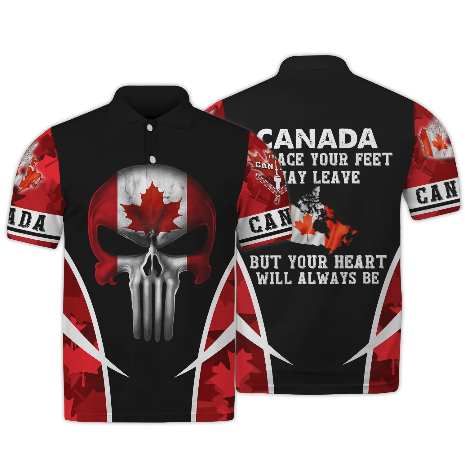 Canada Your Heart Will Always Be - 3D Full Print