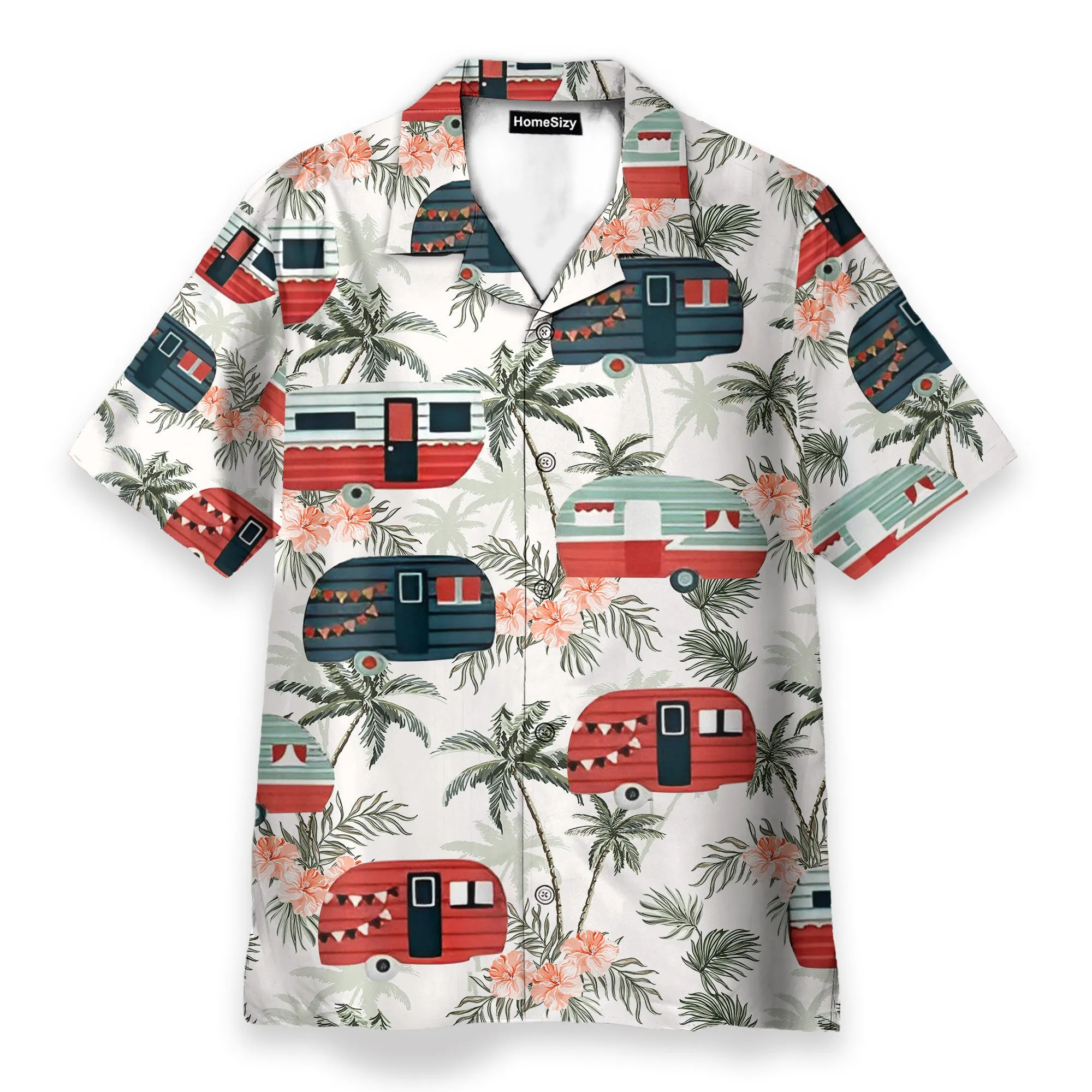 Caravan Tropical Vintage Men's Button's Up Shirts - Hawaiian Shirt