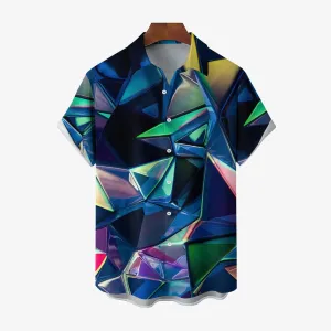 Casual Chest Pocket Short Sleeve Shirt 2309000417