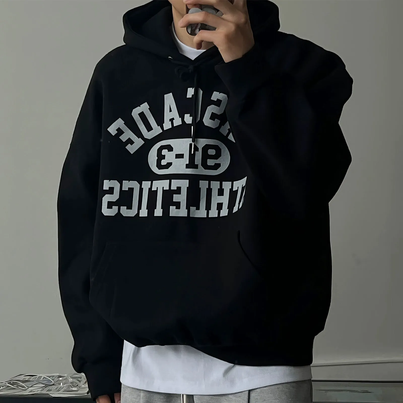 Casual Fit Hooded Sweatshirt