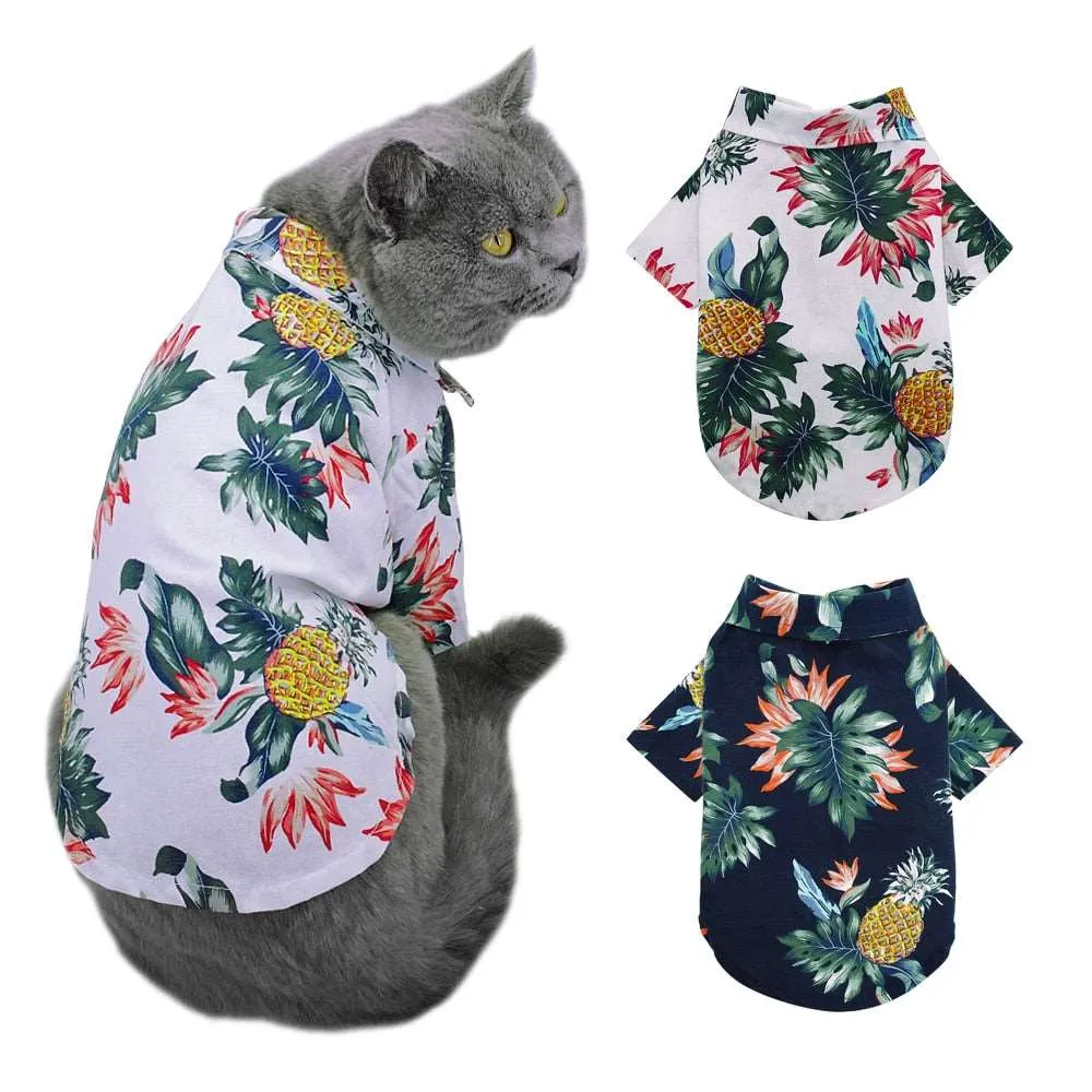 Check out the Cool Cat Tropical Cotton Shirt
