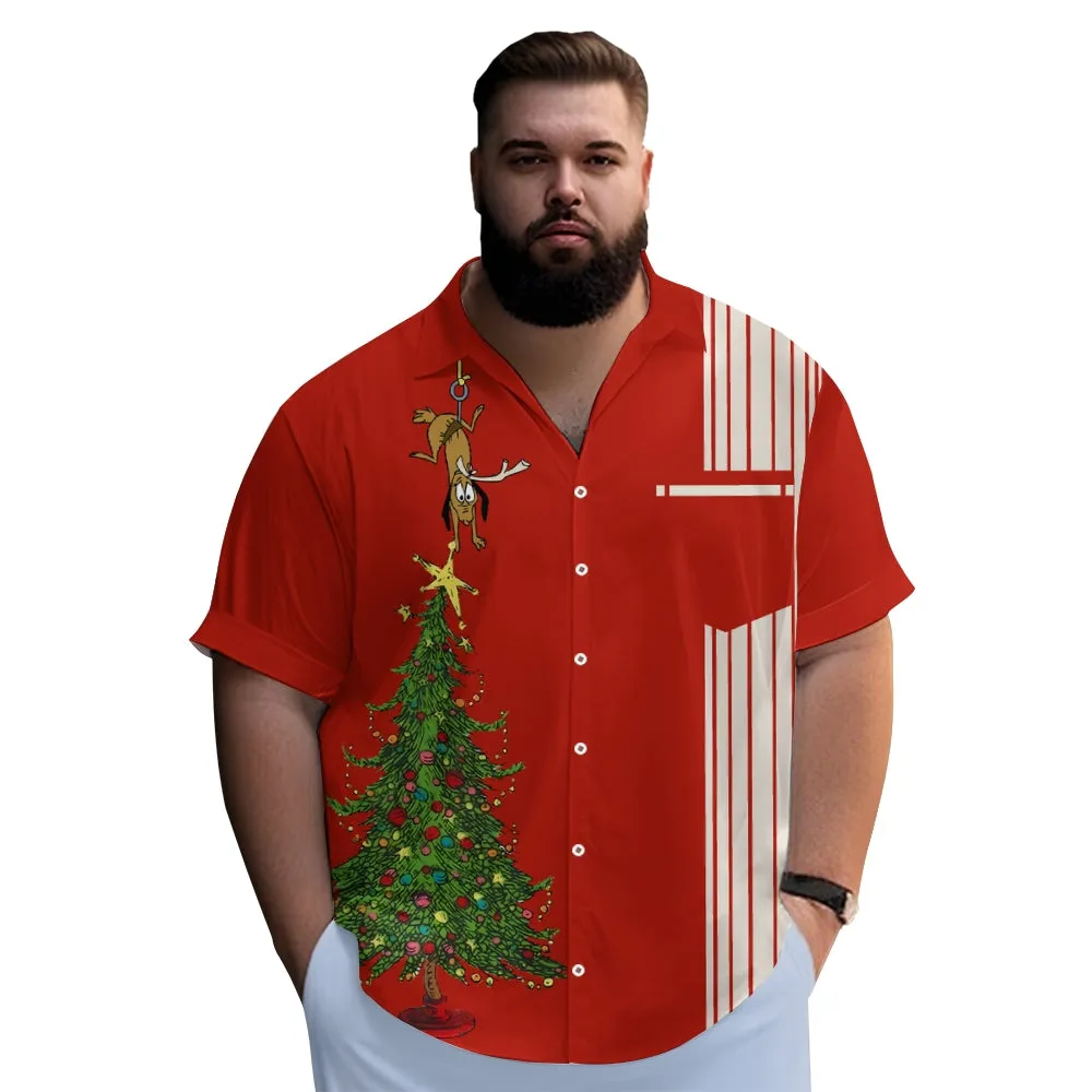 Christmas revisit classic anime character printed shirt 2409006713