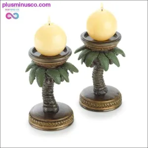 Coconut Tree Candle Holder ll Plusminusco.com