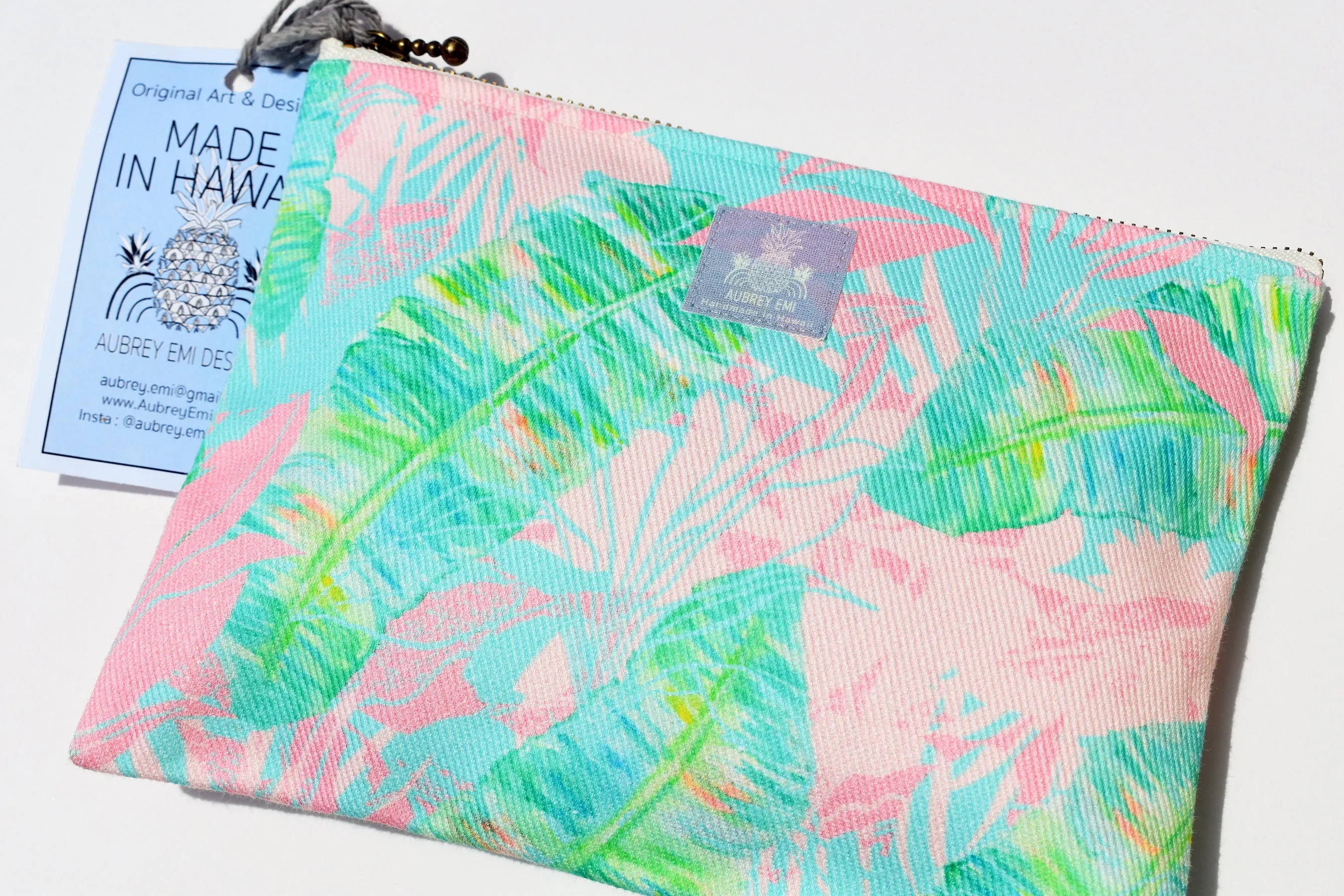 Colorful Banana Leaf (Sm/Med Pouch)