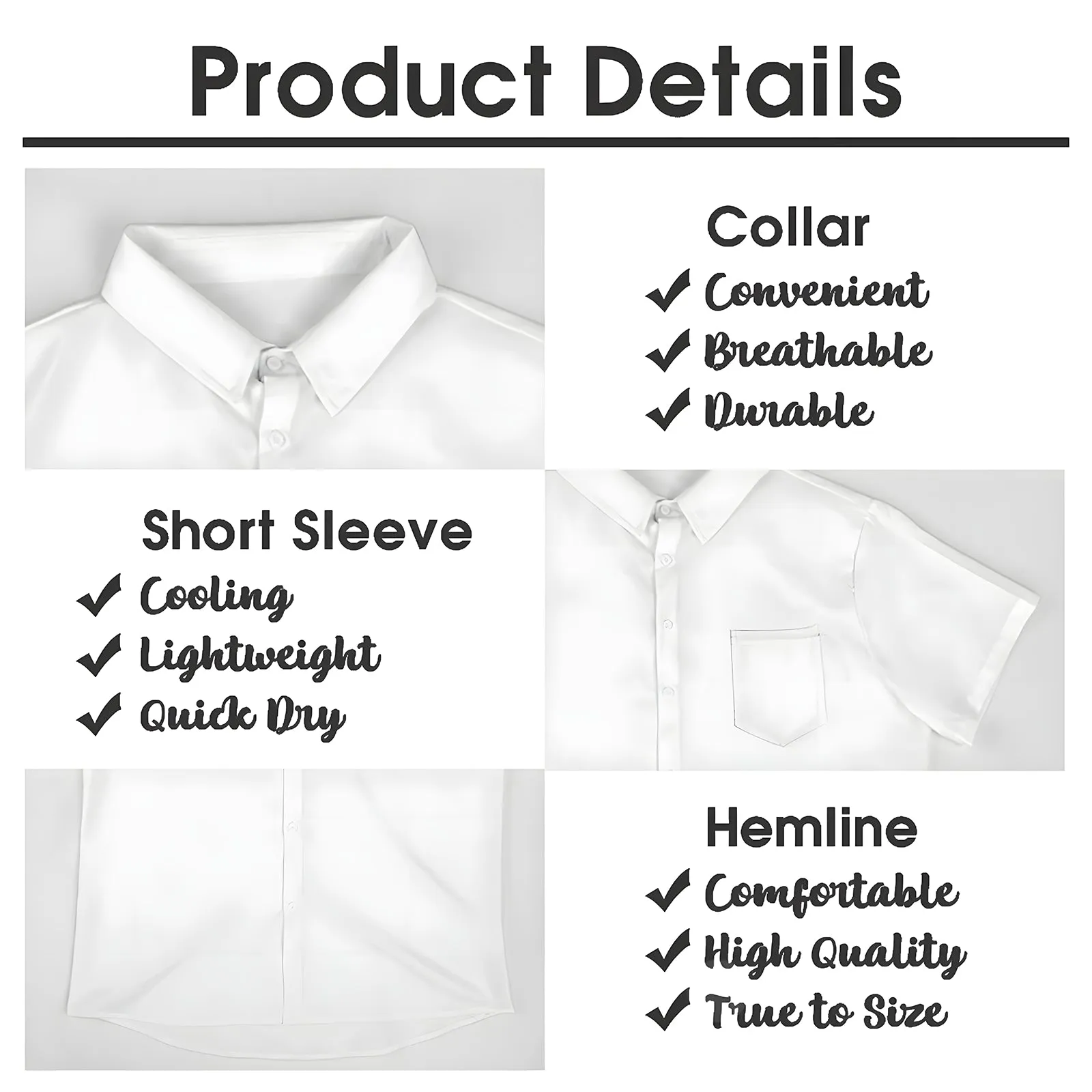 Colorful Geometric Shapes Casual Short Sleeve Shirt 2403000440