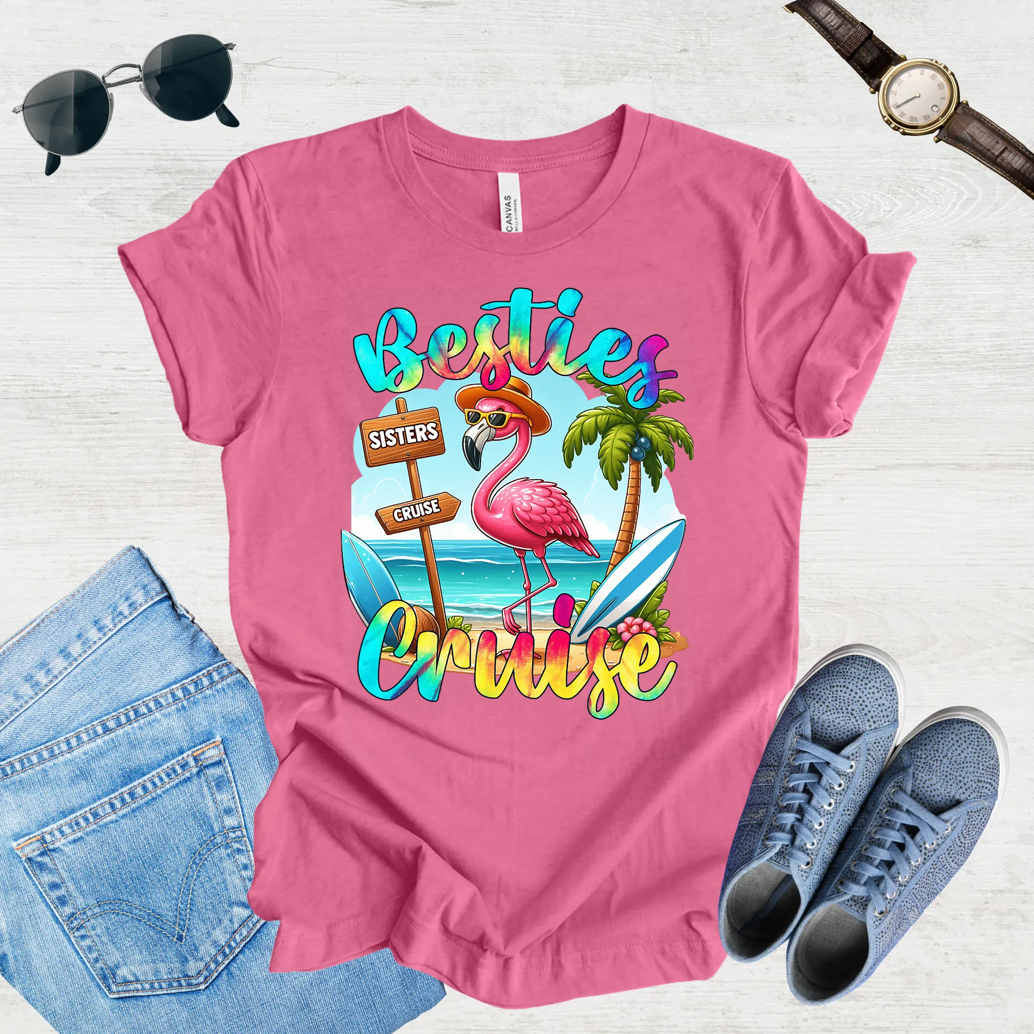 Cruising with My Besties Tee