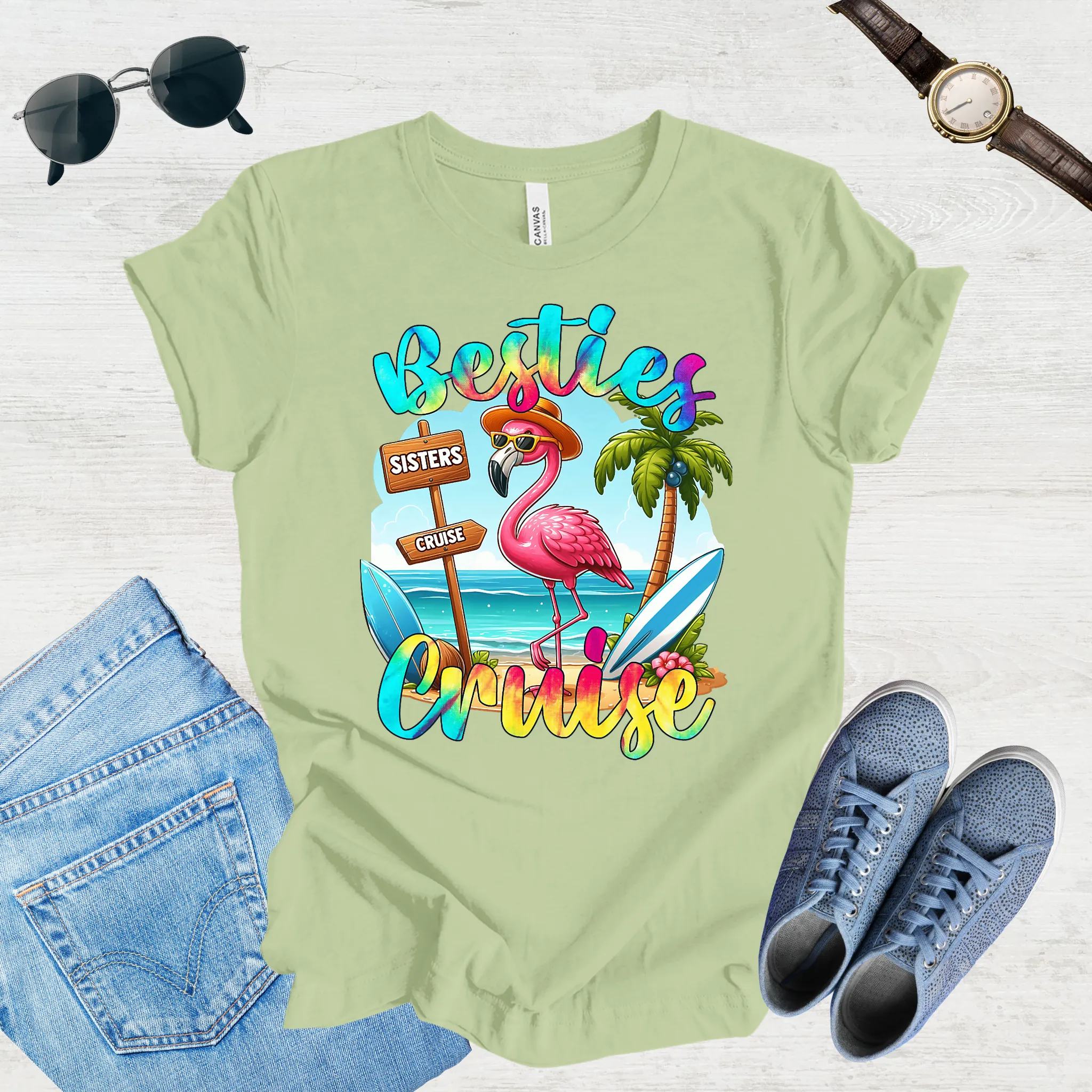 Cruising with My Besties Tee