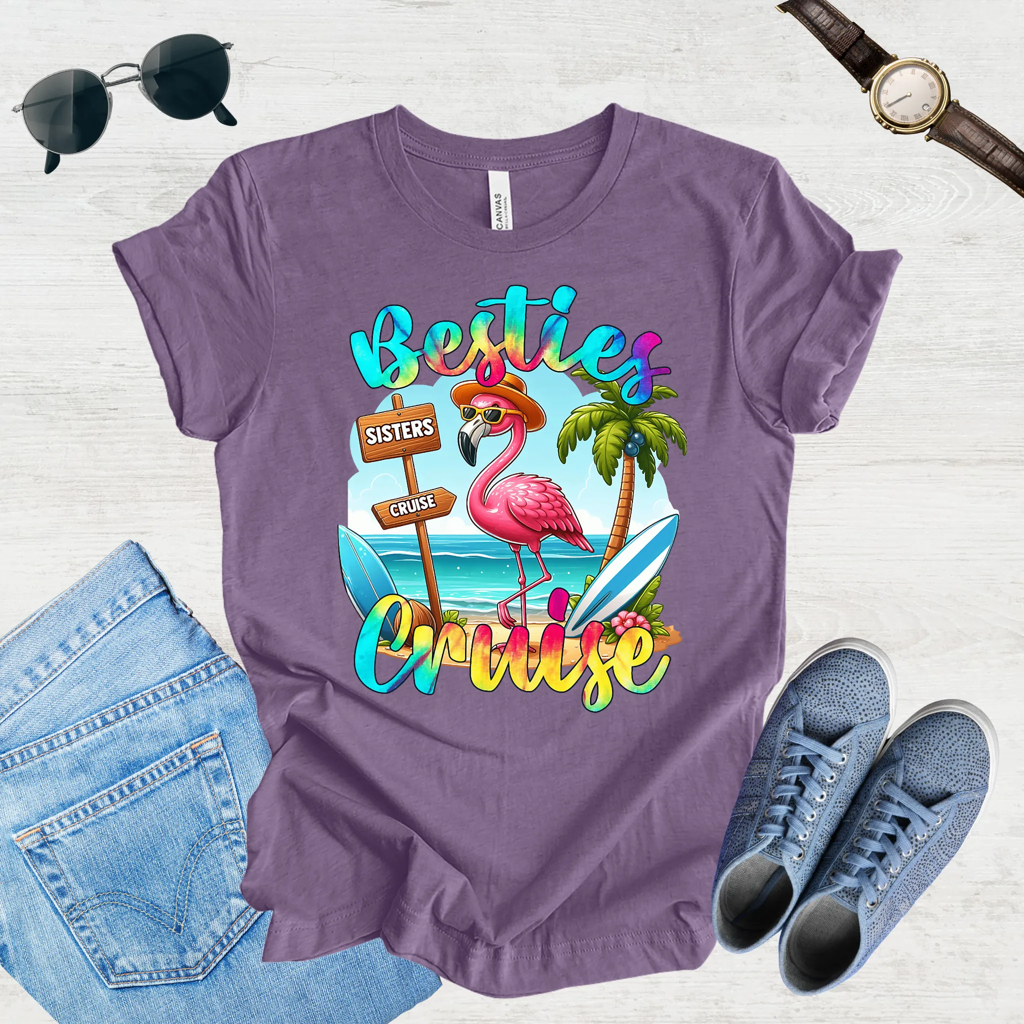Cruising with My Besties Tee