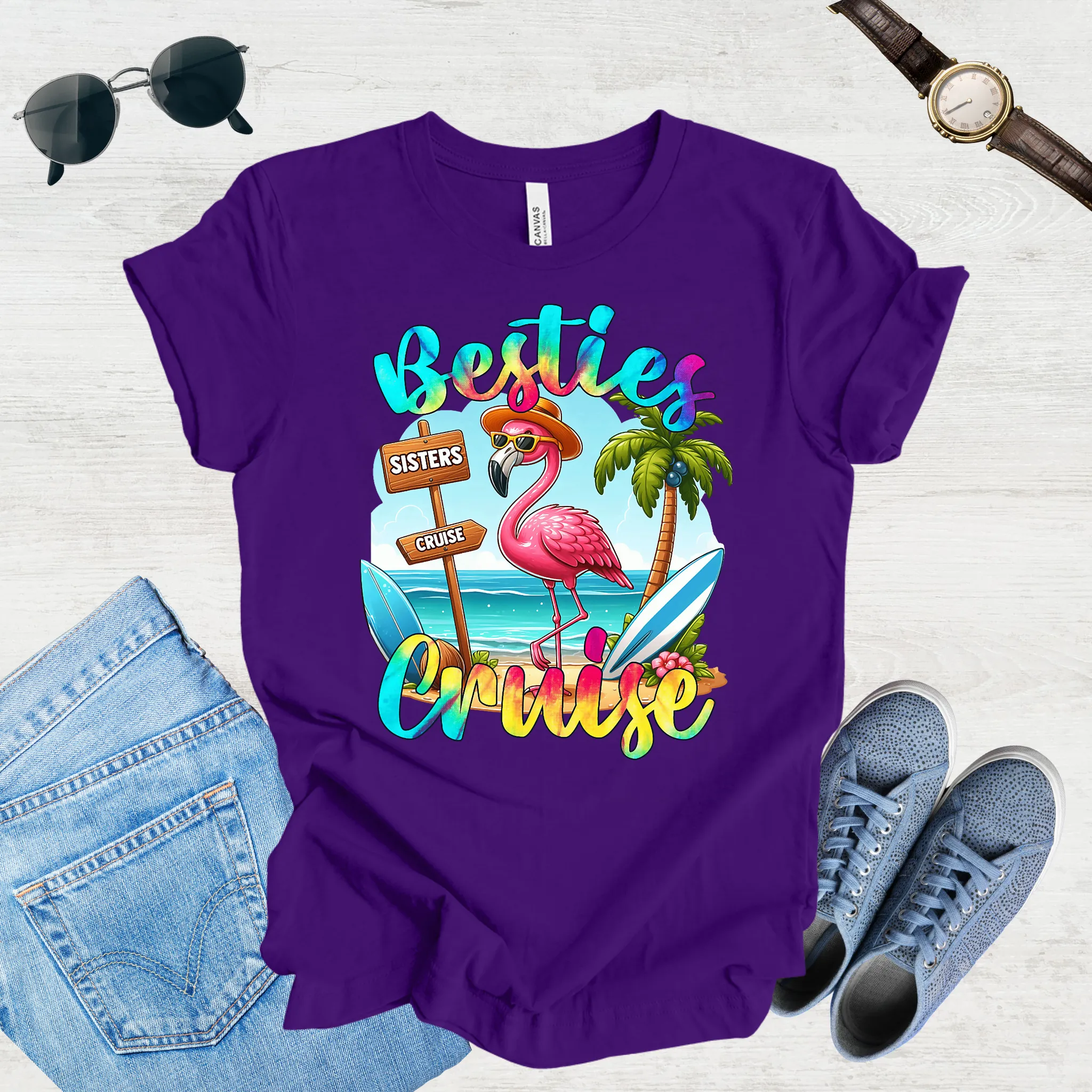 Cruising with My Besties Tee