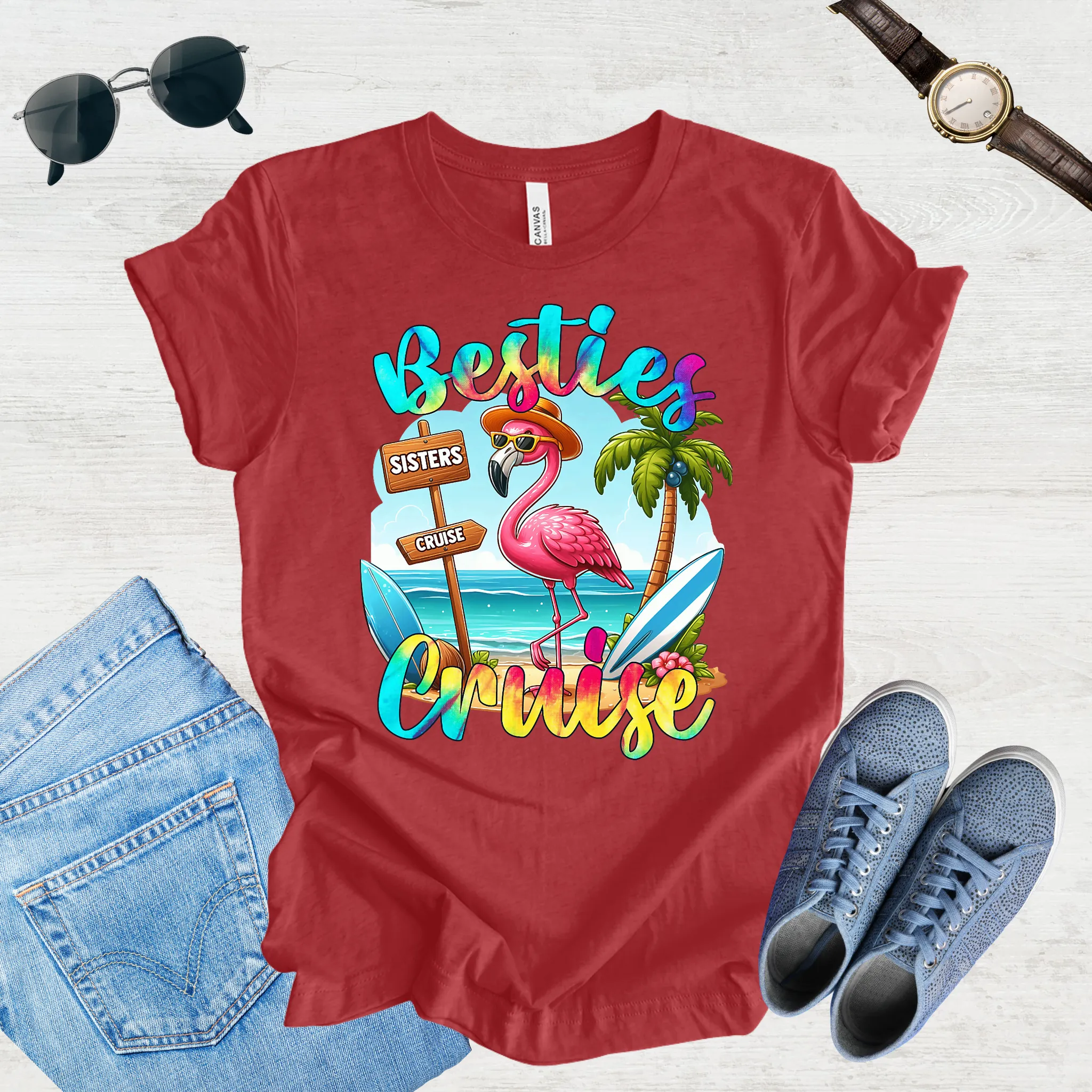 Cruising with My Besties Tee