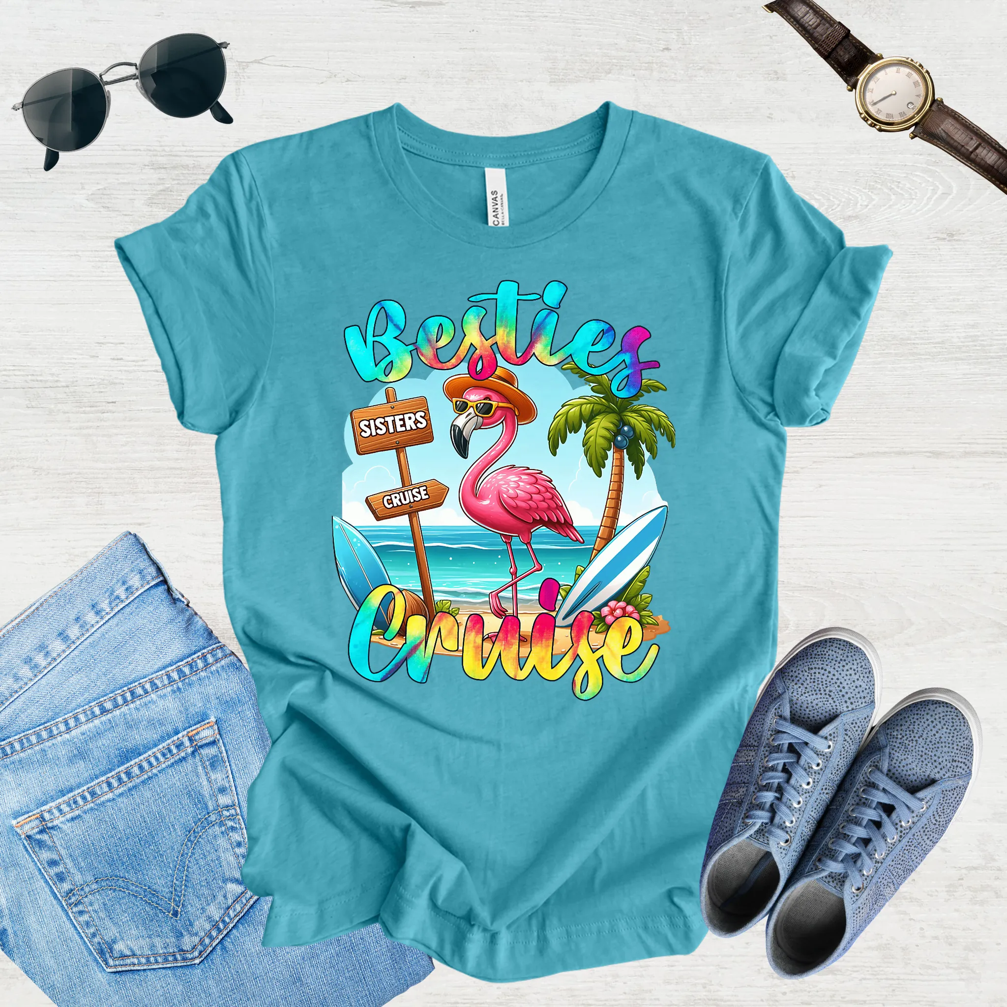 Cruising with My Besties Tee