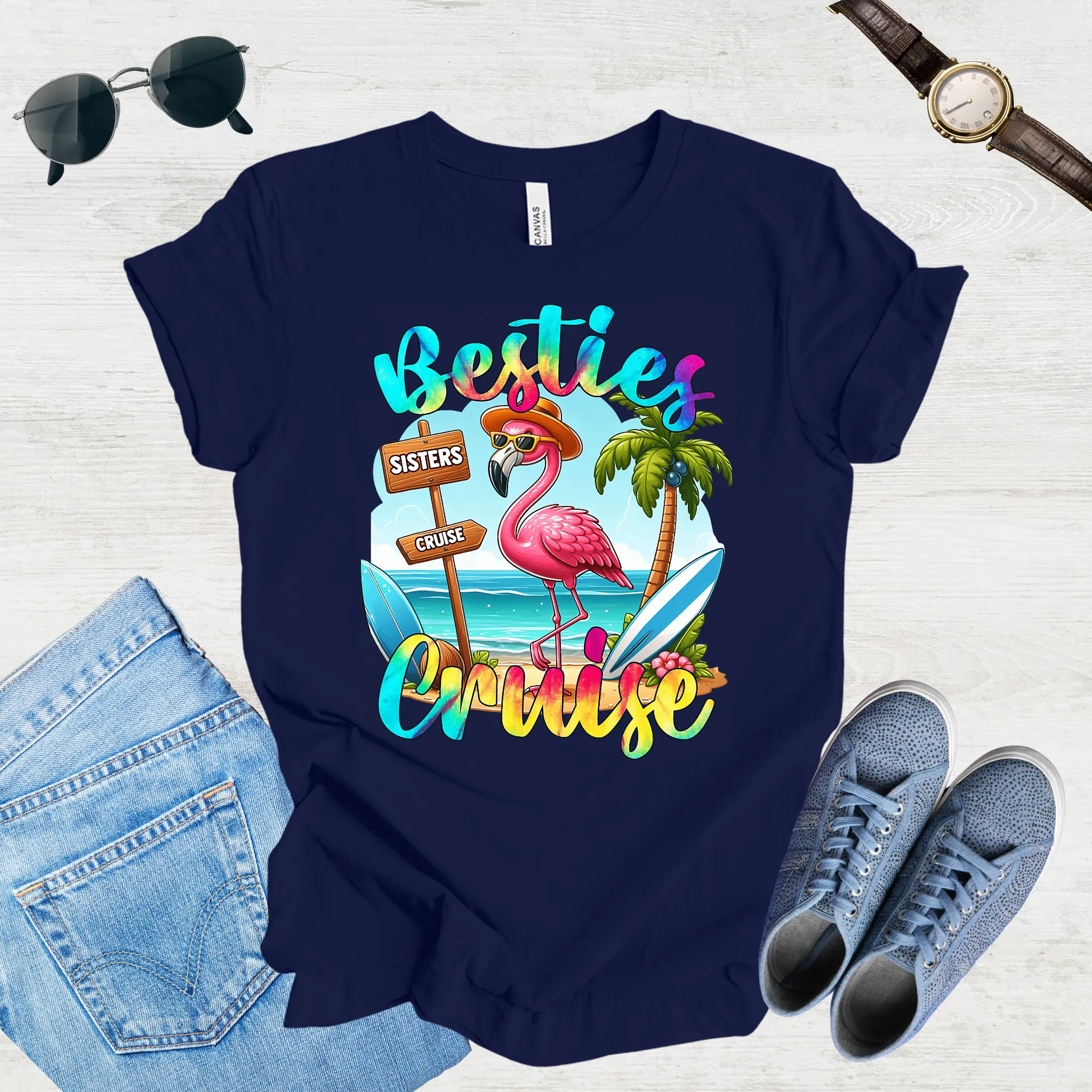 Cruising with My Besties Tee