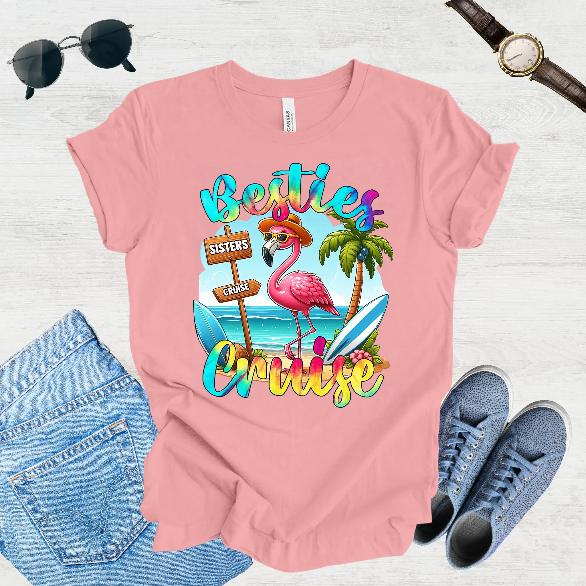 Cruising with My Besties Tee