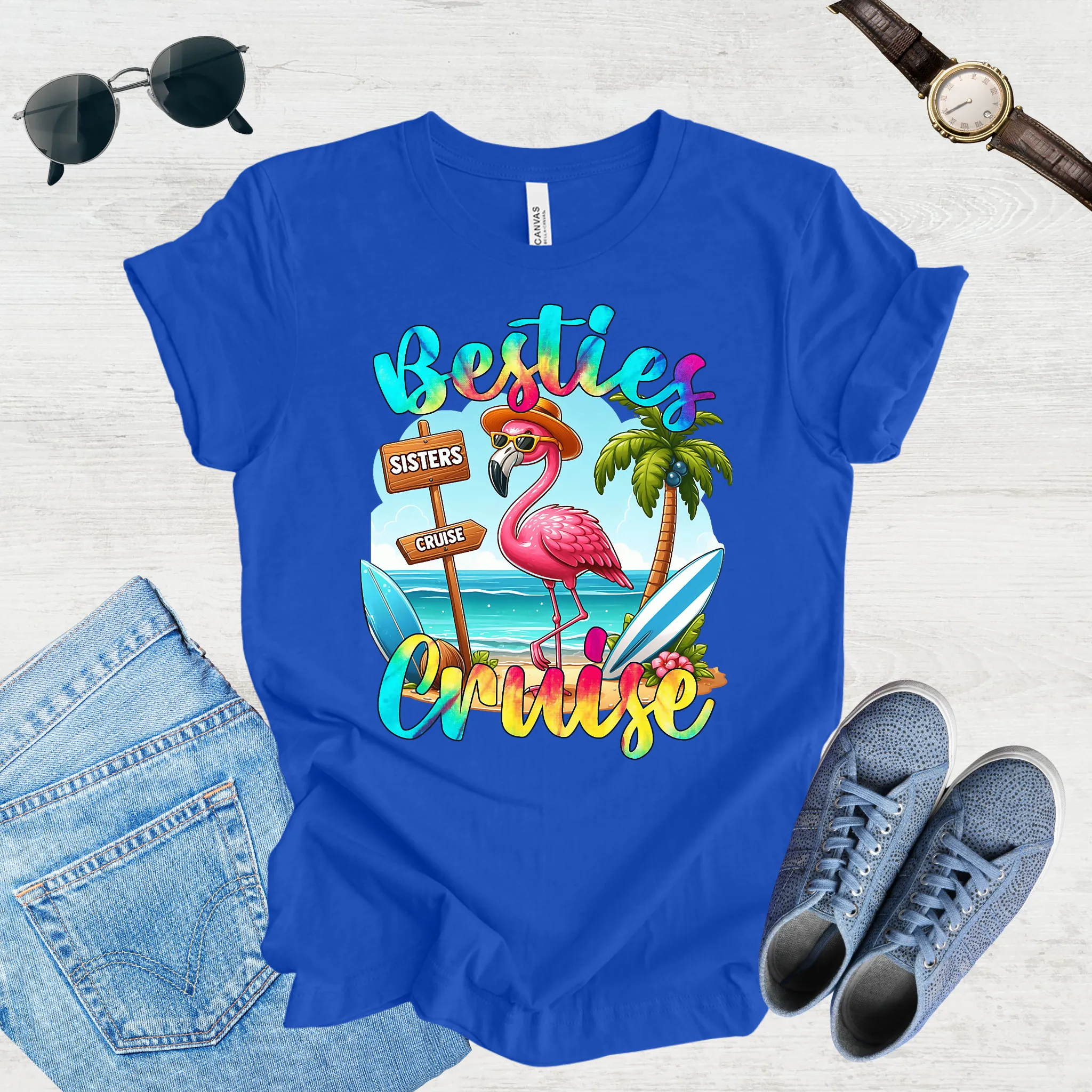 Cruising with My Besties Tee