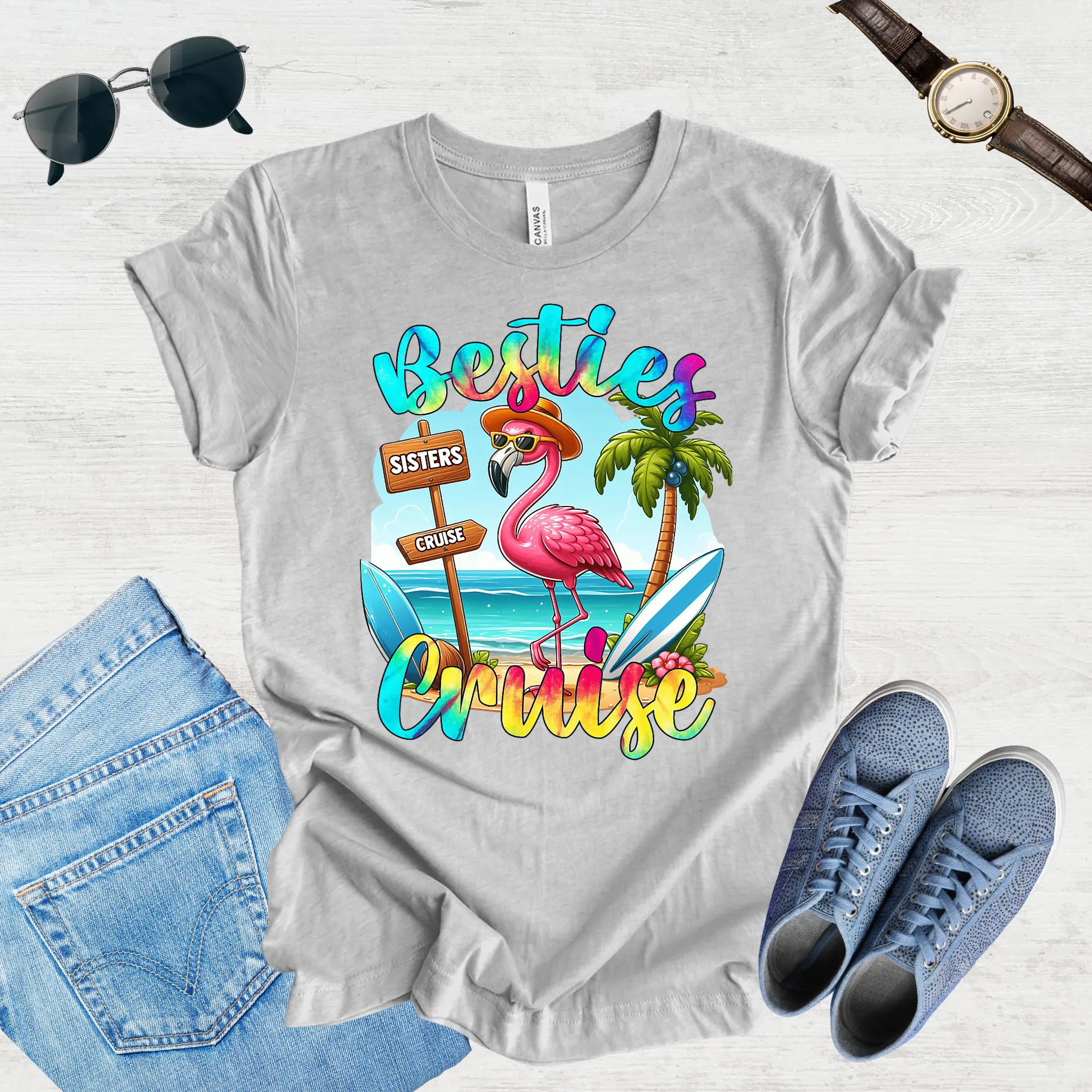 Cruising with My Besties Tee