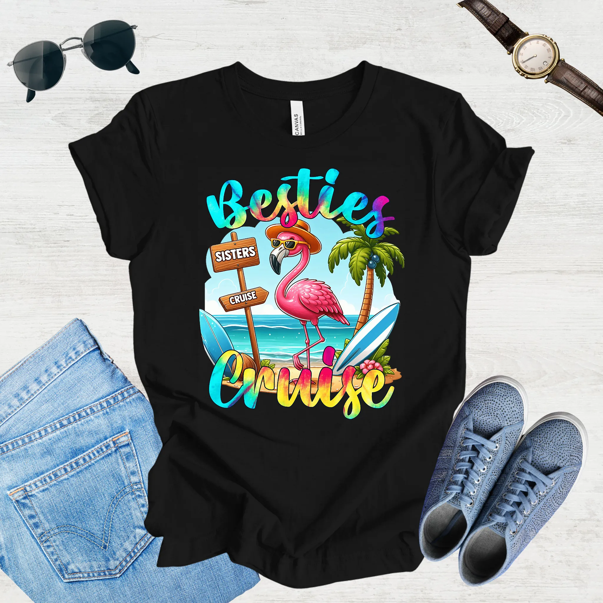 Cruising with My Besties Tee