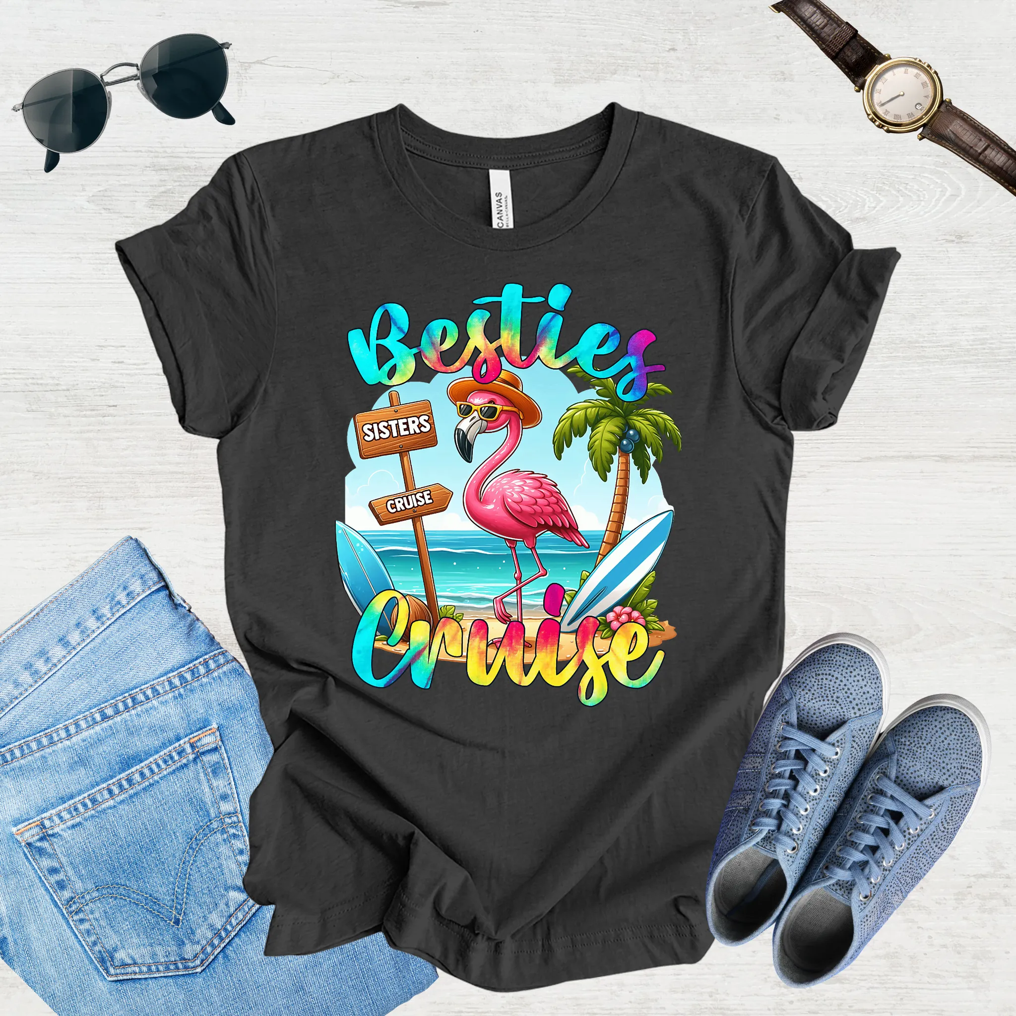 Cruising with My Besties Tee