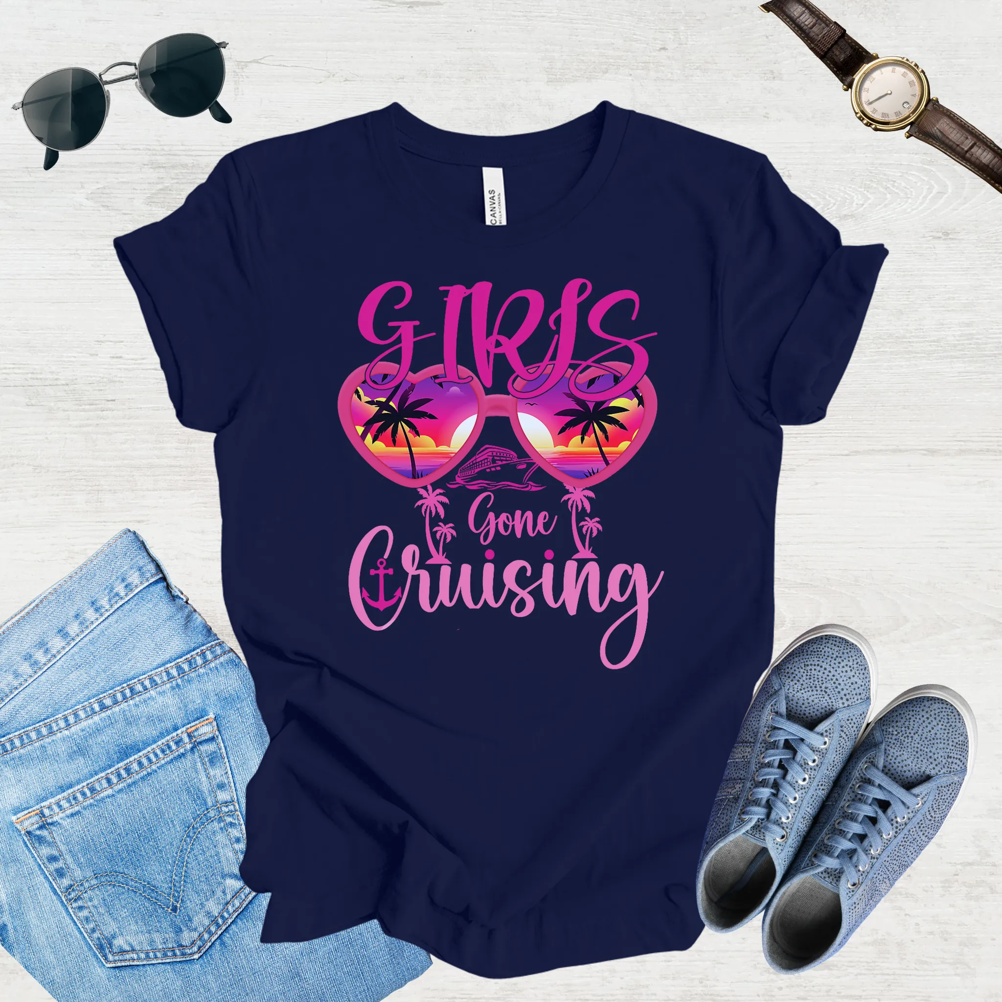 Cruising with My Girls Tee