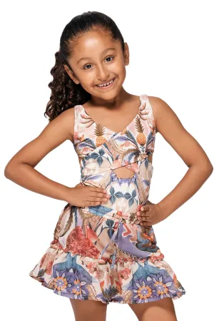 DARCY TROPICAL SKIRT - KIDS