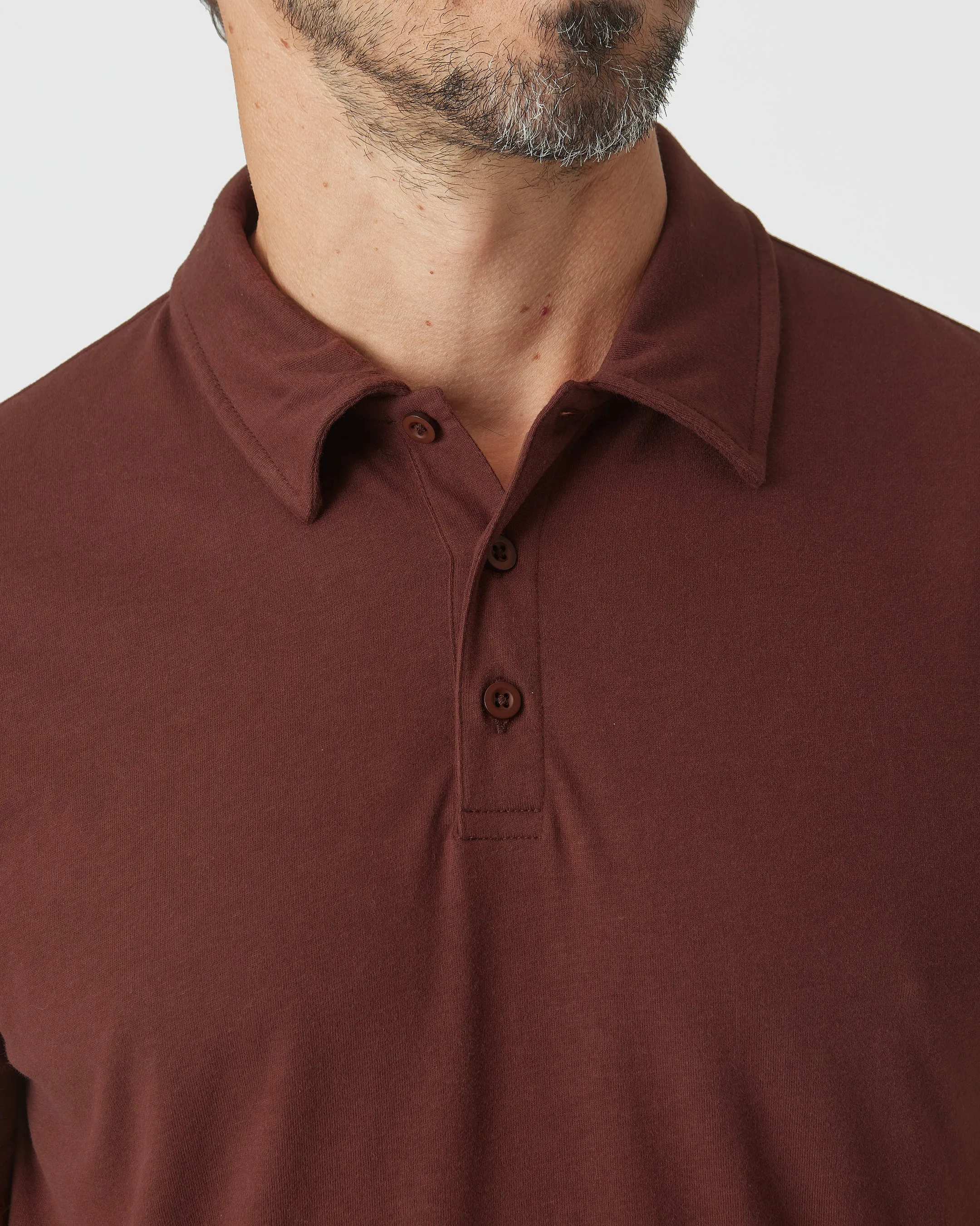 Dark Chocolate Short Sleeve Polo