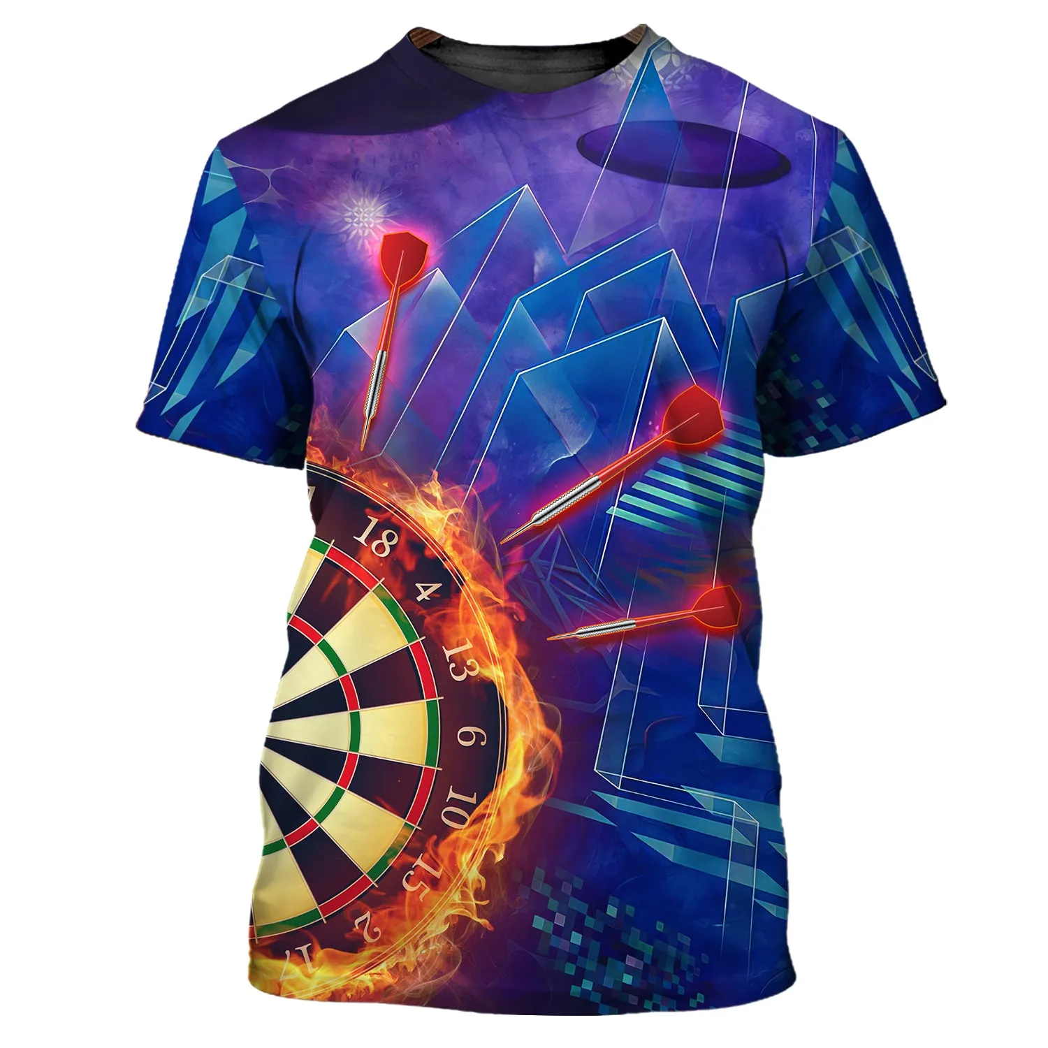 Dart Purple 3D Printed Shirts
