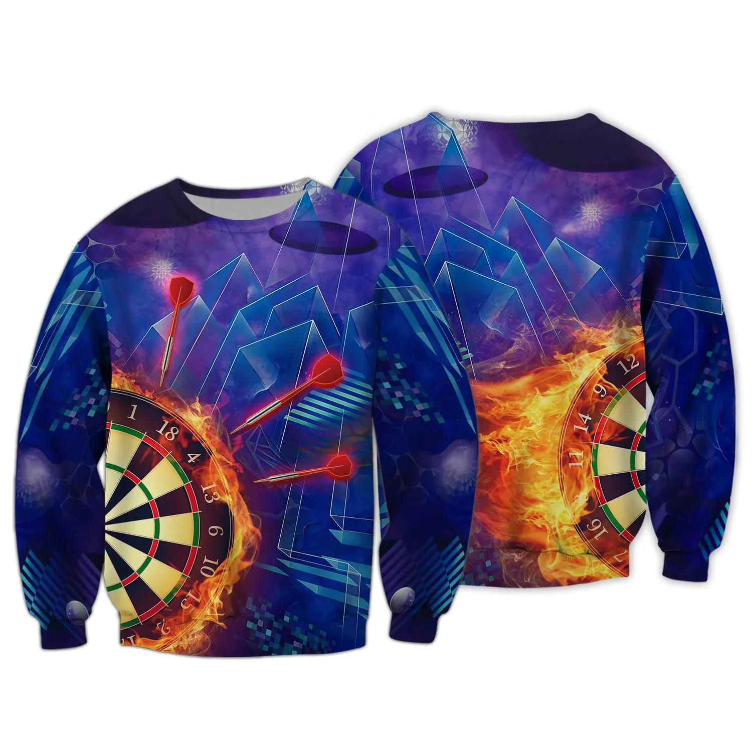 Dart Purple 3D Printed Shirts