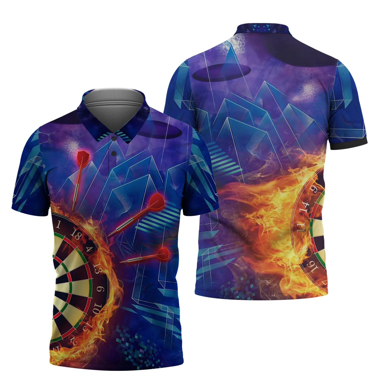 Dart Purple 3D Printed Shirts