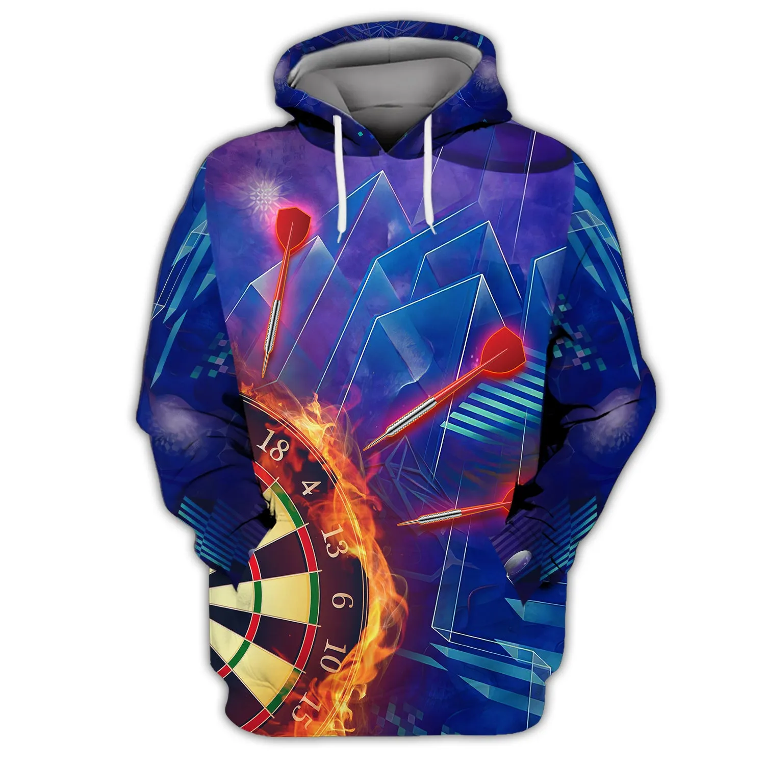 Dart Purple 3D Printed Shirts